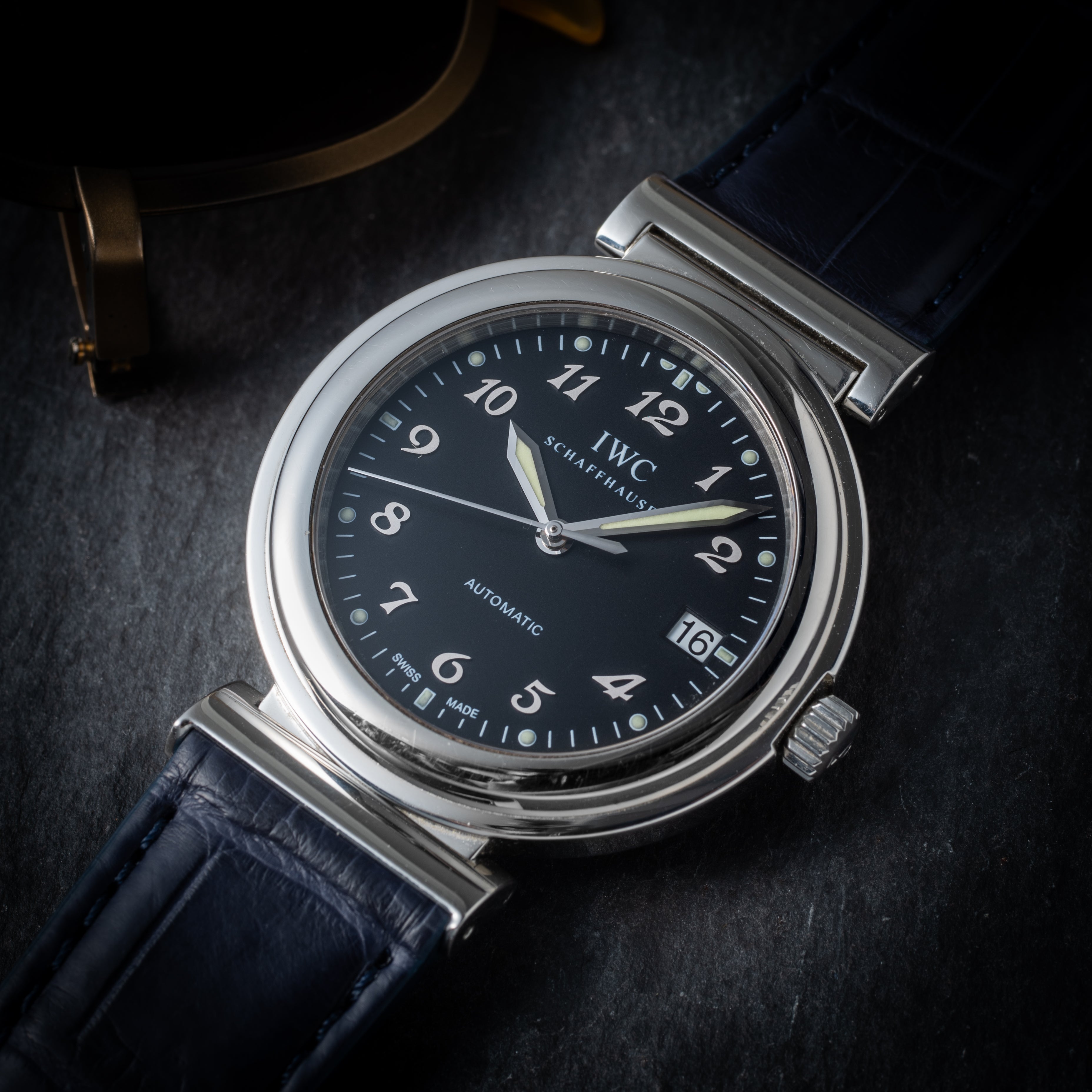 IWC	ダ・ヴィンチ ブラックアラビアダイヤル 1998年製 ハイビート自動巻き