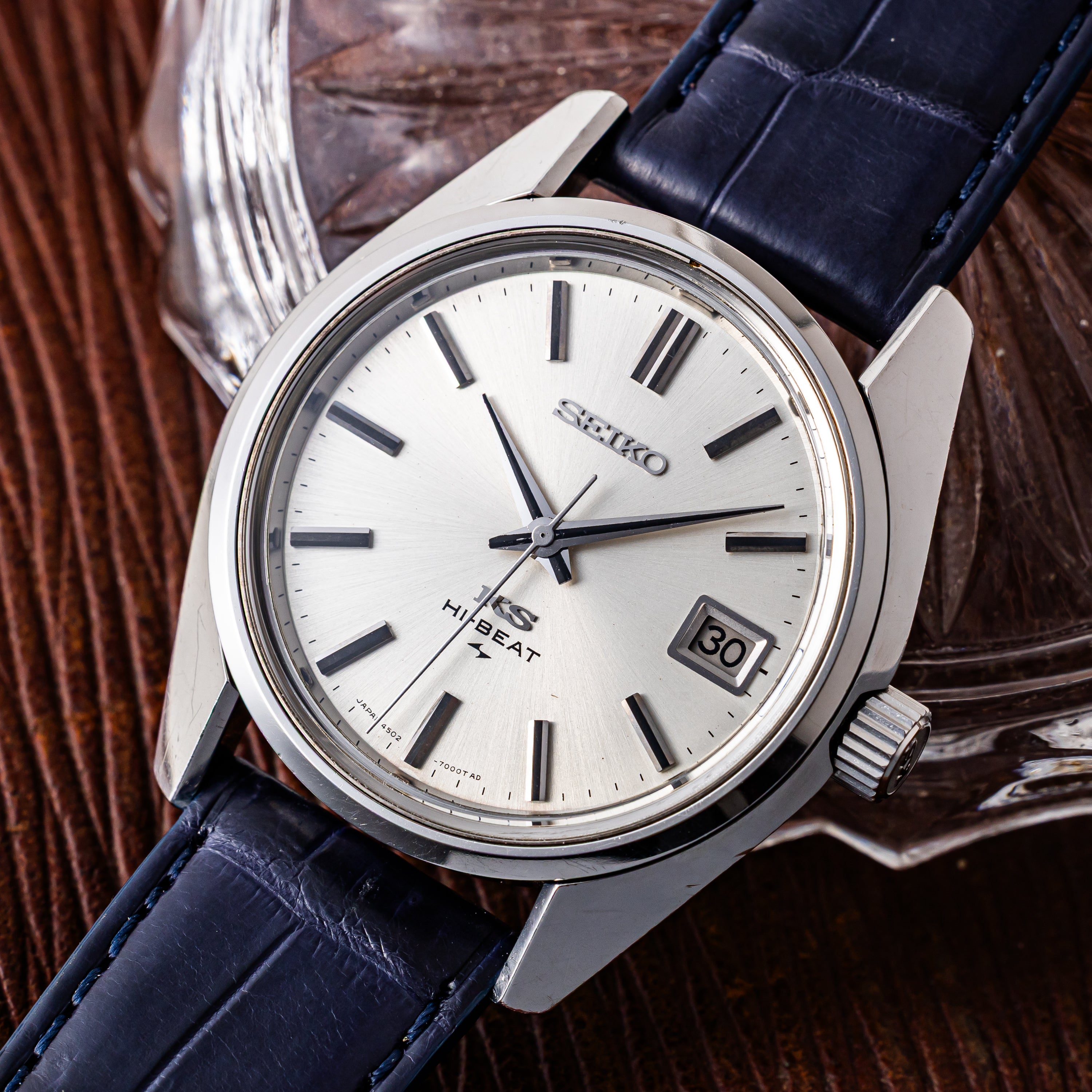 キングセイコー 1973年製 Ref.4502-7001 45KS シルバーダイヤル 10振動手巻き