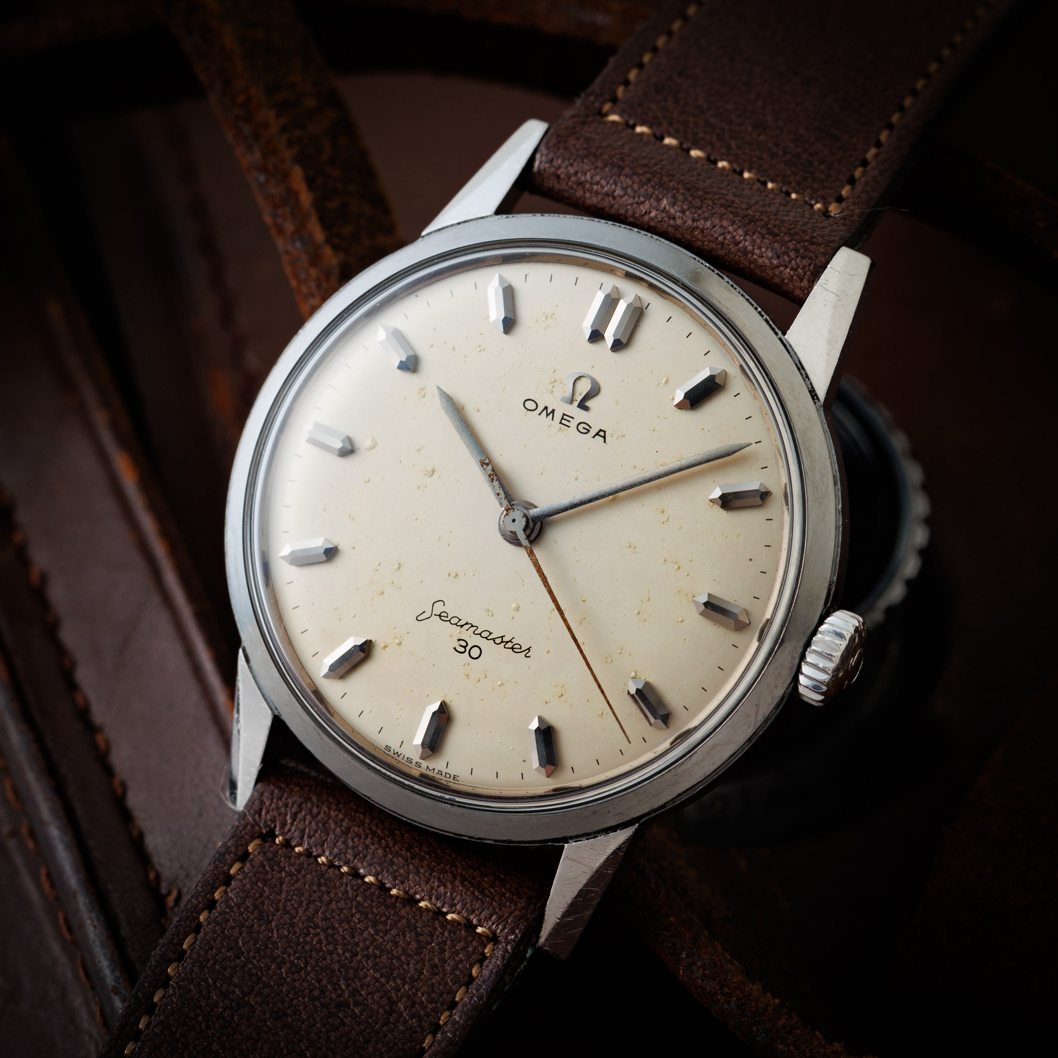 オメガ シーマスター30 1962年製 手巻き 30mmキャリバー Ref.135.003 Cal.286