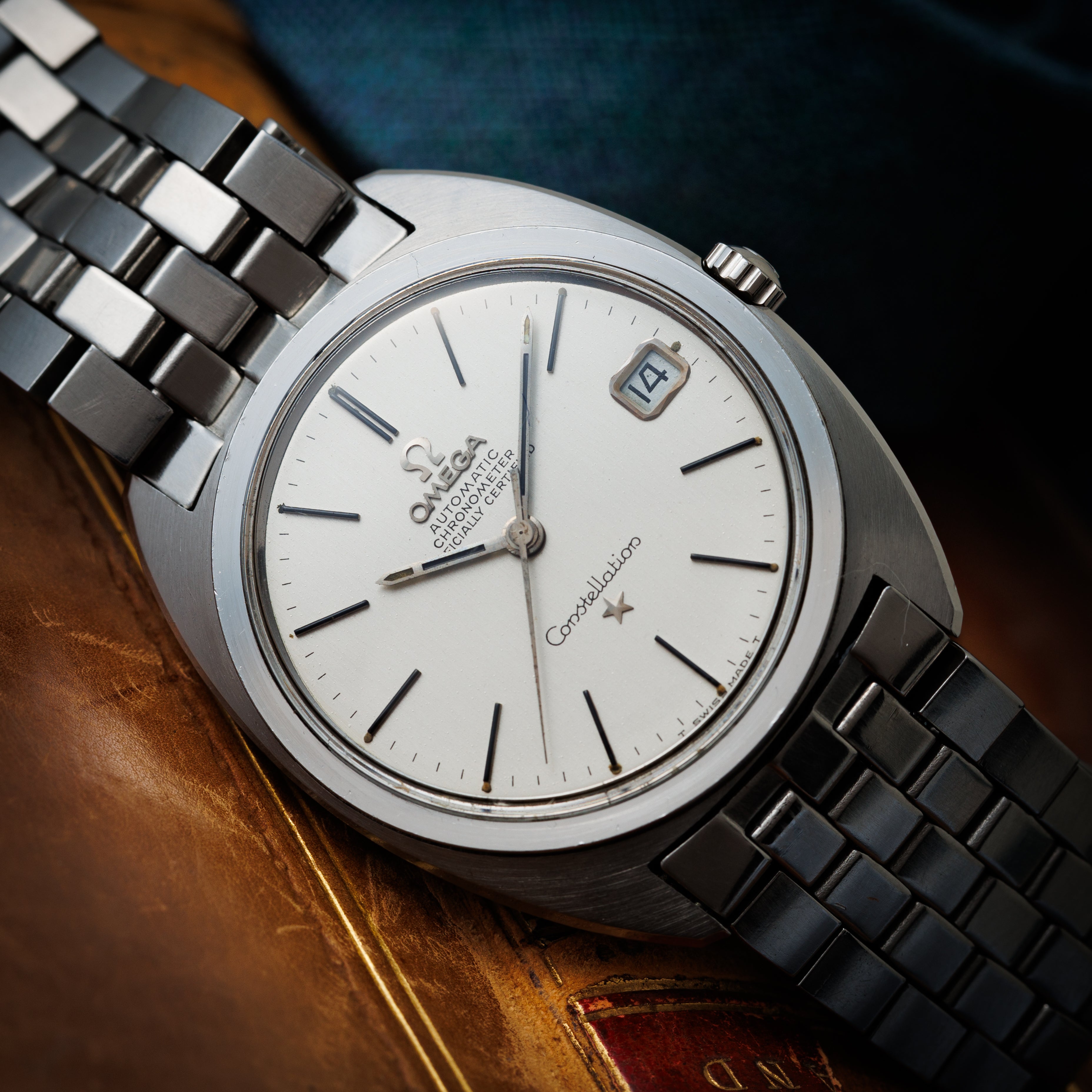 オメガ コンステレーション ジェンタデザイン前期型 1966年製 Ref.168.017 純正ブレス付き