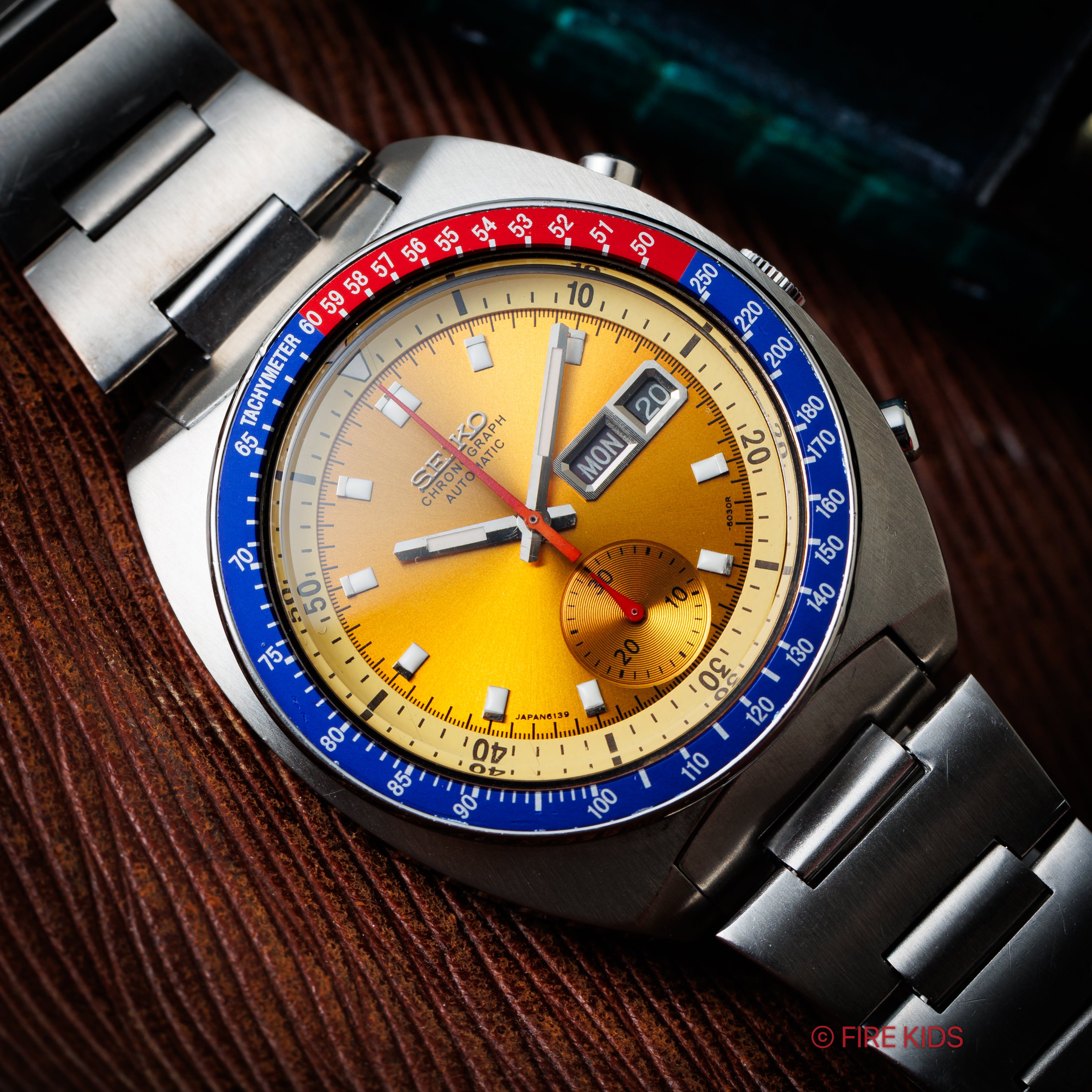 セイコー 5スポーツ 1970年製  “ポーグ” Ref.6139-6000 Cal.6139B