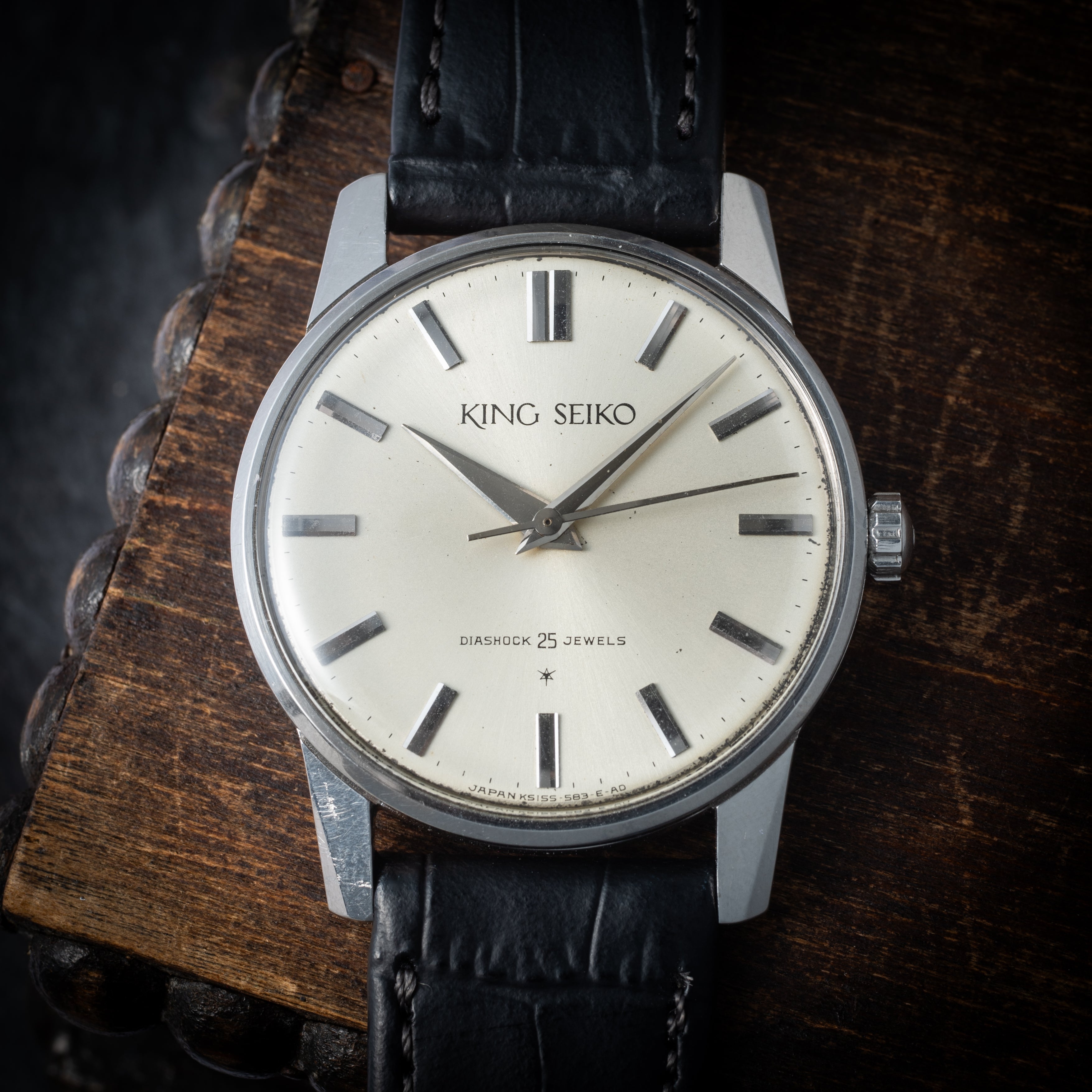 キングセイコーファーストモデル ADダイヤル 1964年製 ステンレスケース Ref.15034 KS