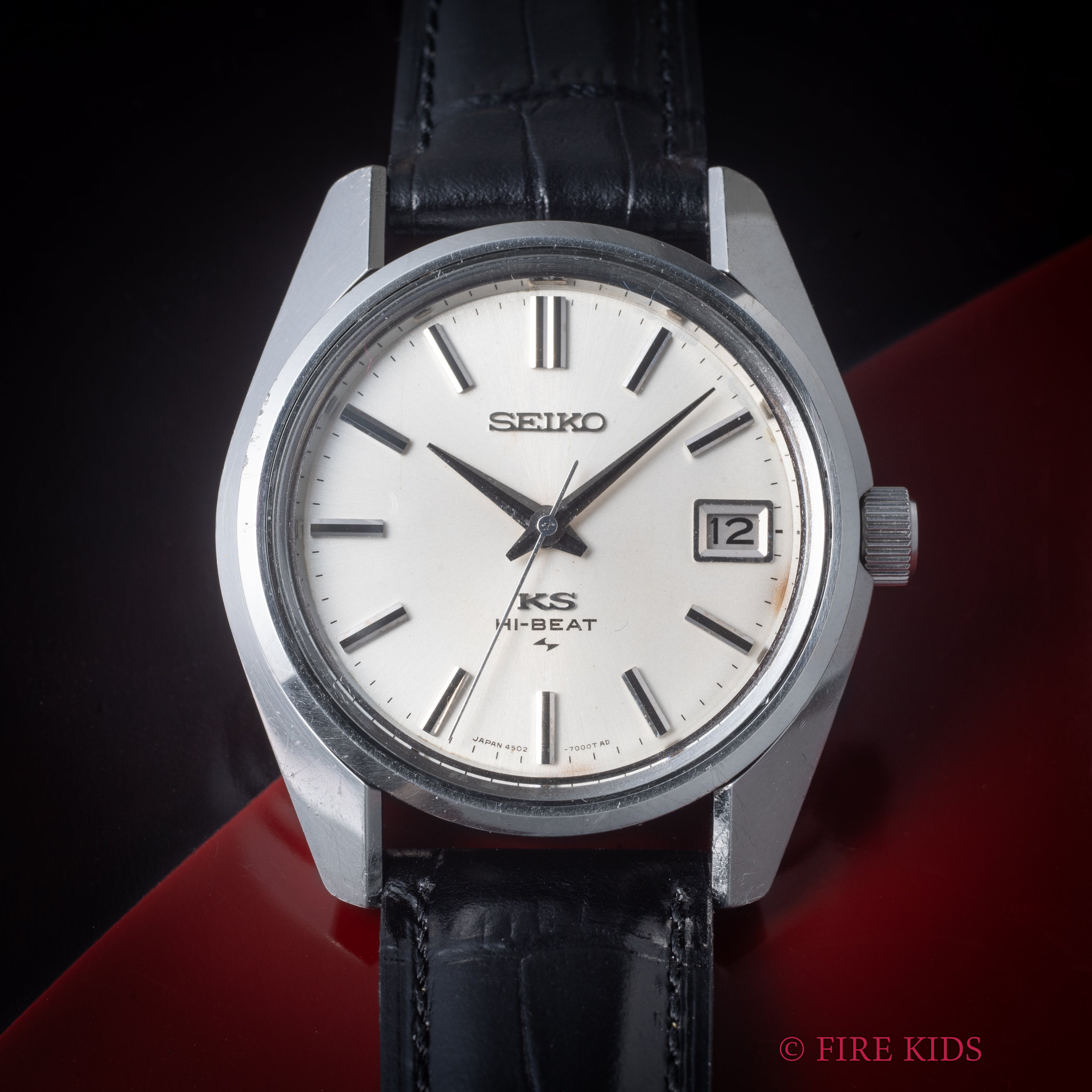 キングセイコー 1973年製 Ref.4502-7001 45KS シルバーダイヤル 10振動手巻き