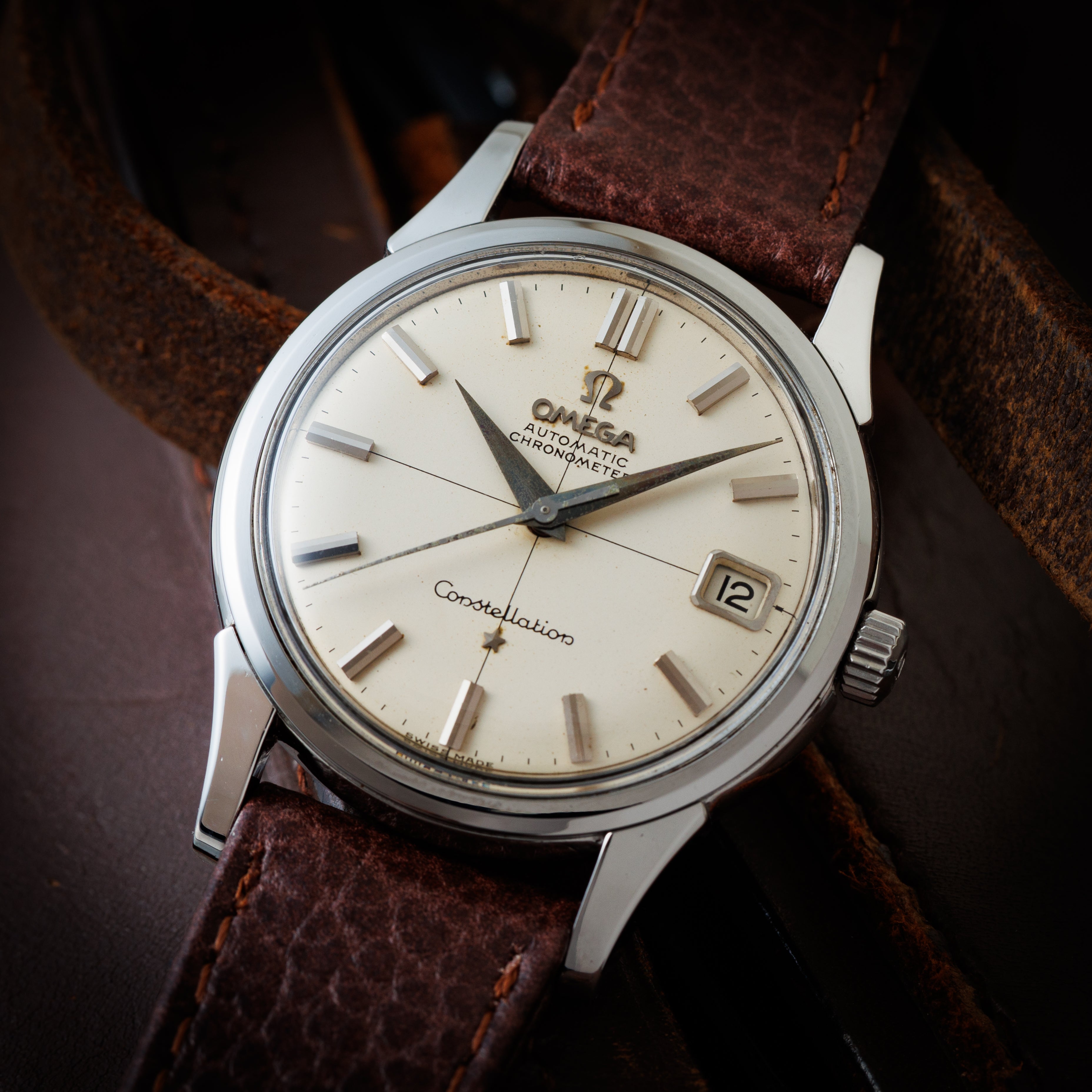 オメガ コンステレーション クロスライン 自動巻き 1961年製 Ref.14393 9 SC Cal.561