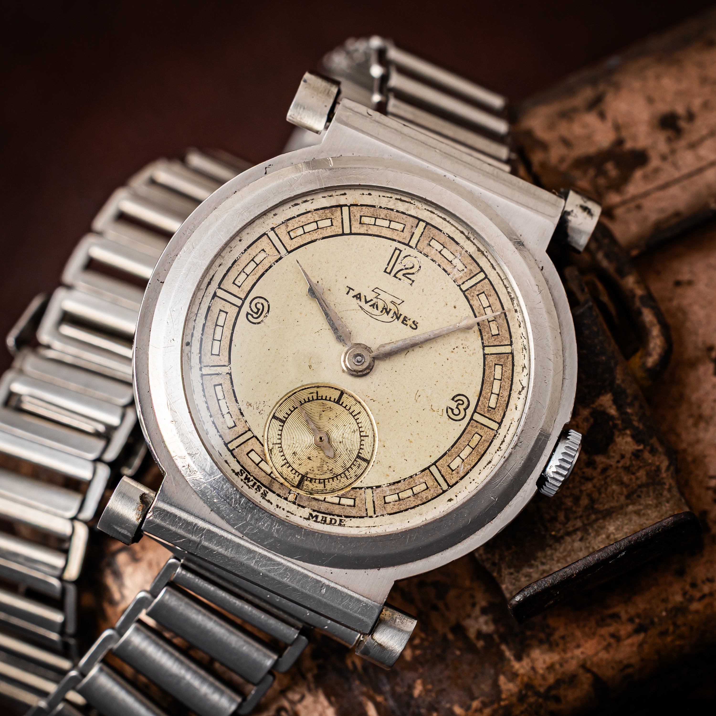 タバン フレキシブルラグ ゲイフレアーブレス 1930年代製 Ref.377 Cal.010