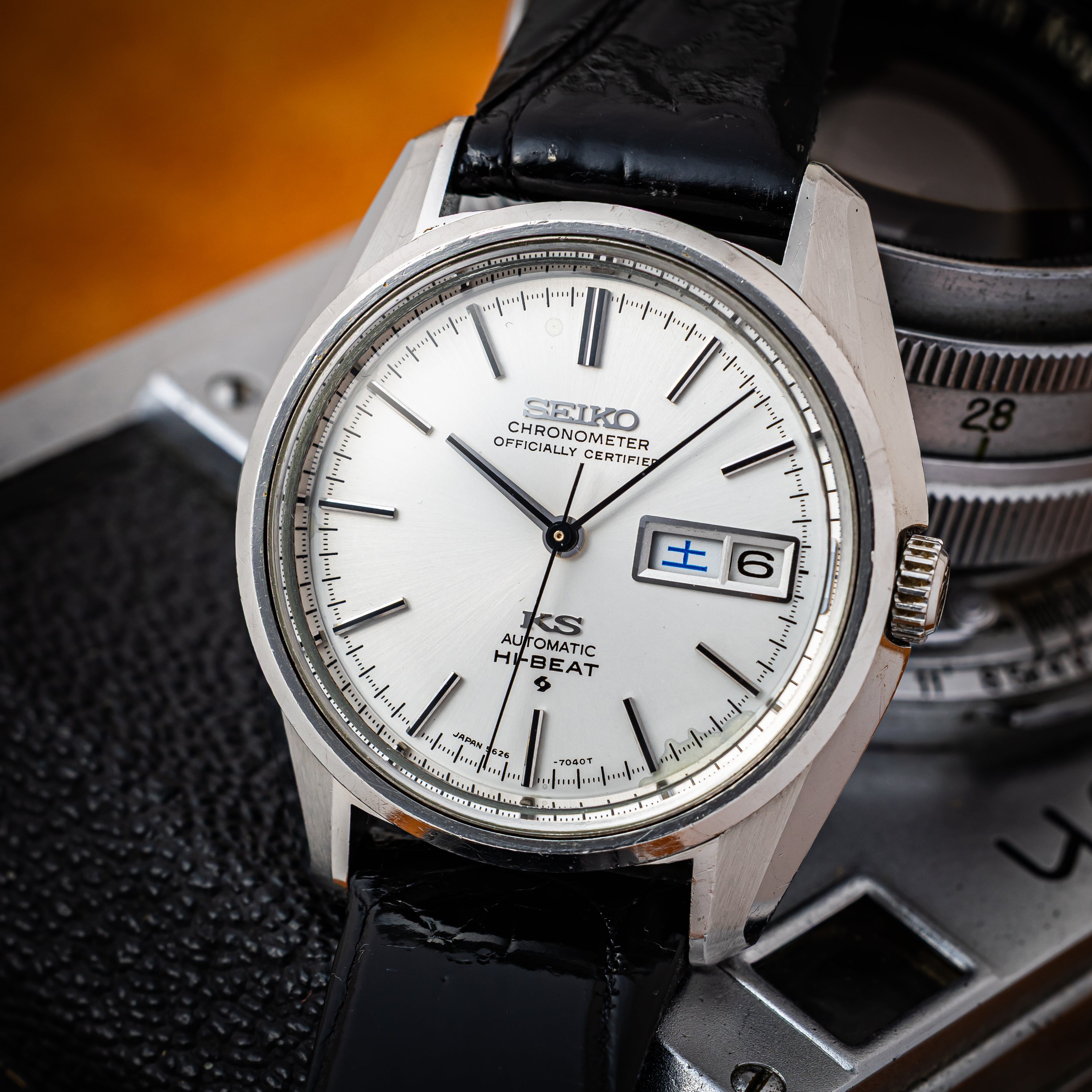 キングセイコー クロノメーター ハイビート 自動巻き 1973年製 Ref.5626-7041 56KS