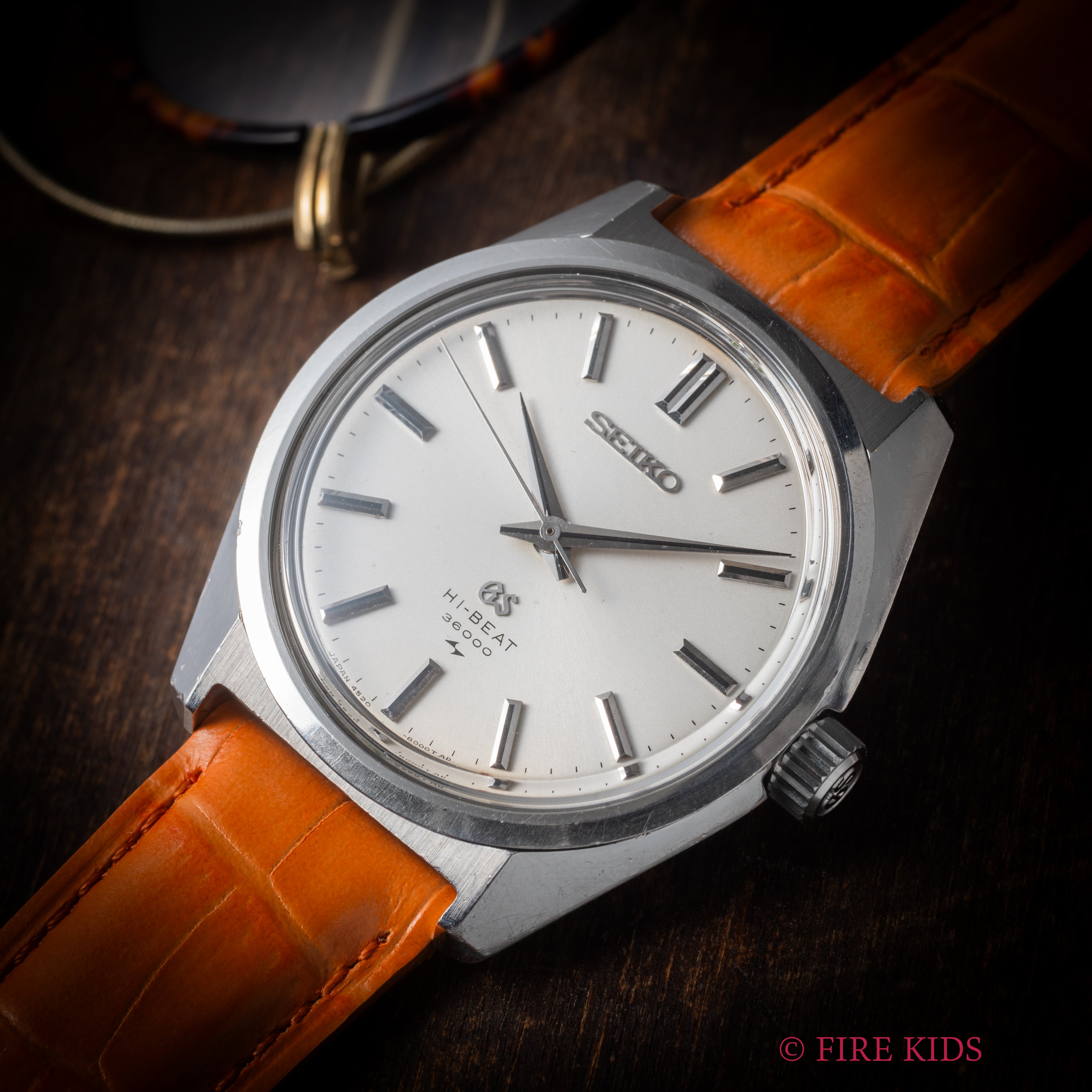 グランドセイコー ハイビート手巻き10振動 36000 1968年製 Ref.4520-8000 45GS