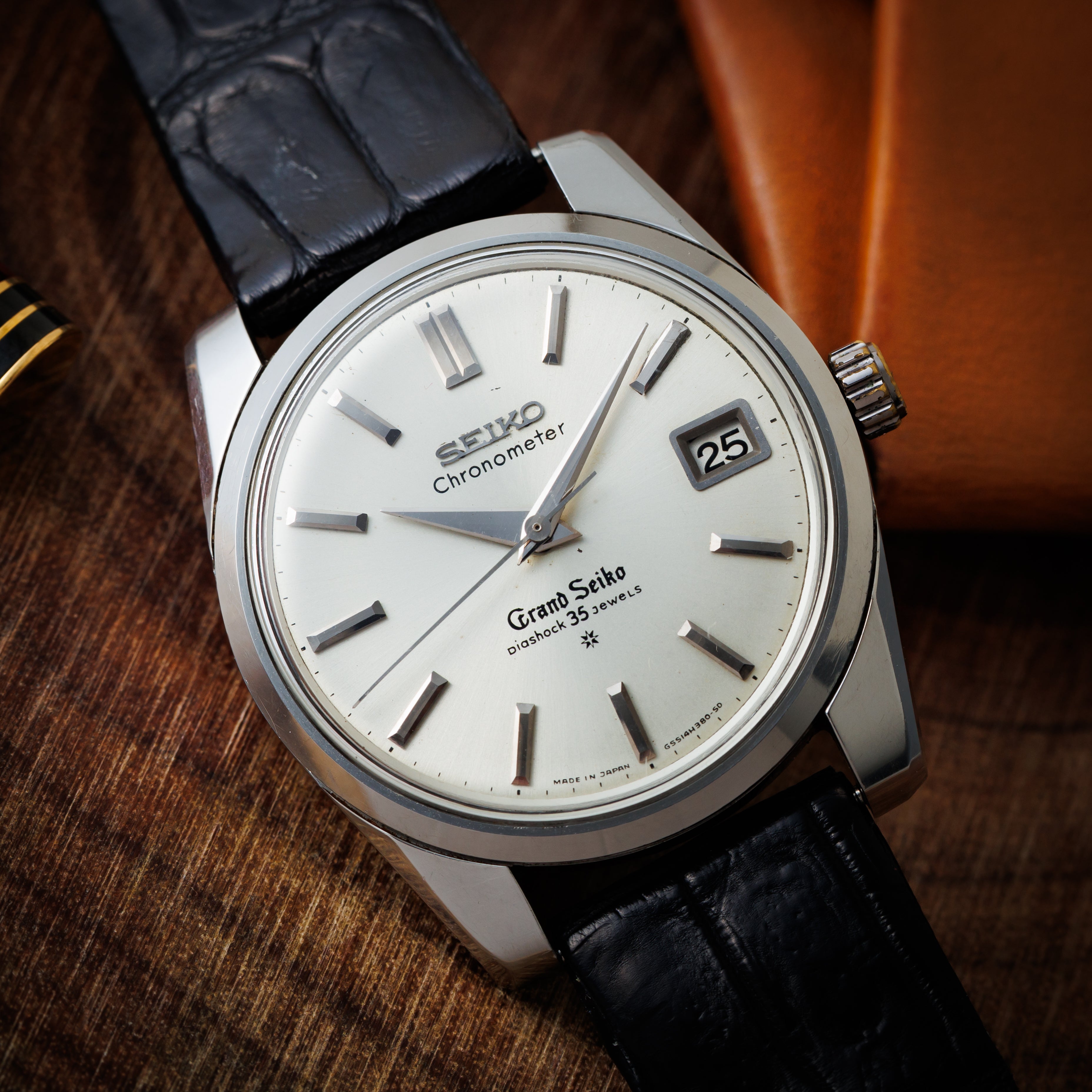 グランドセイコー セルフデーター 1963年製 Ref.43999 GS2nd最初期型 獅子メダル SDダイヤル