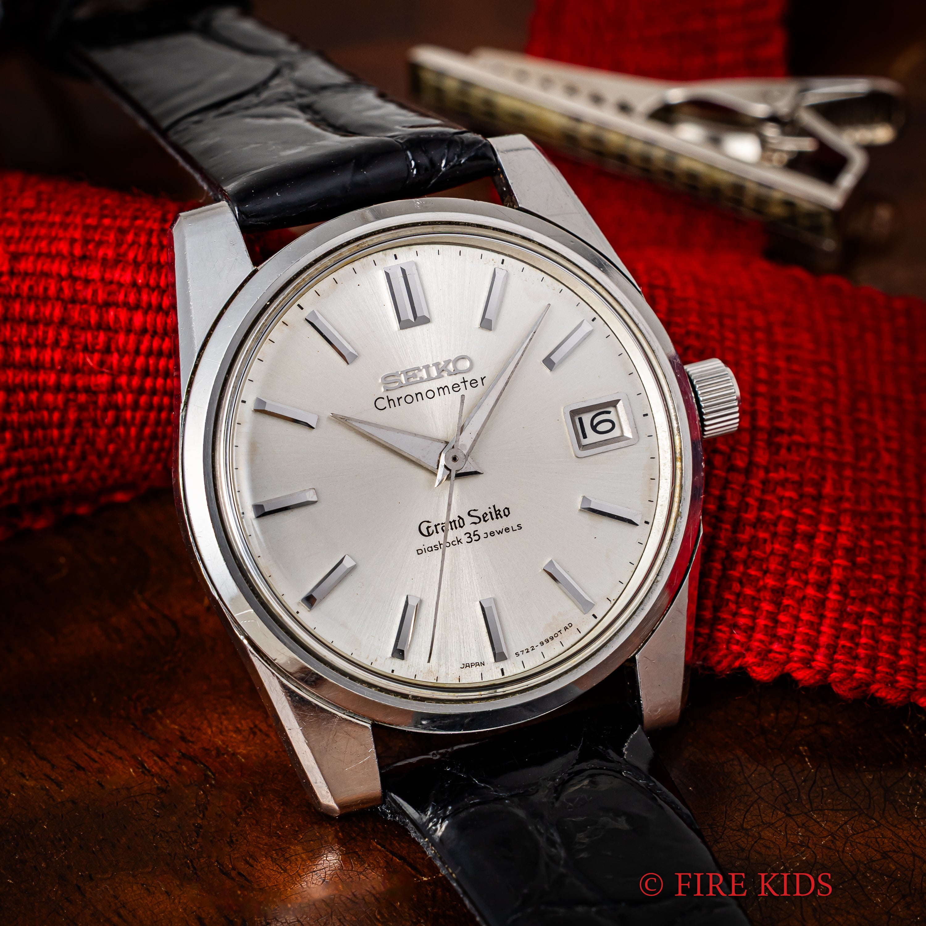 グランドセイコー 2nd前期 セルフデーター 1965年製 Ref.5722-9990 57GS クロノメーター 獅子メダル