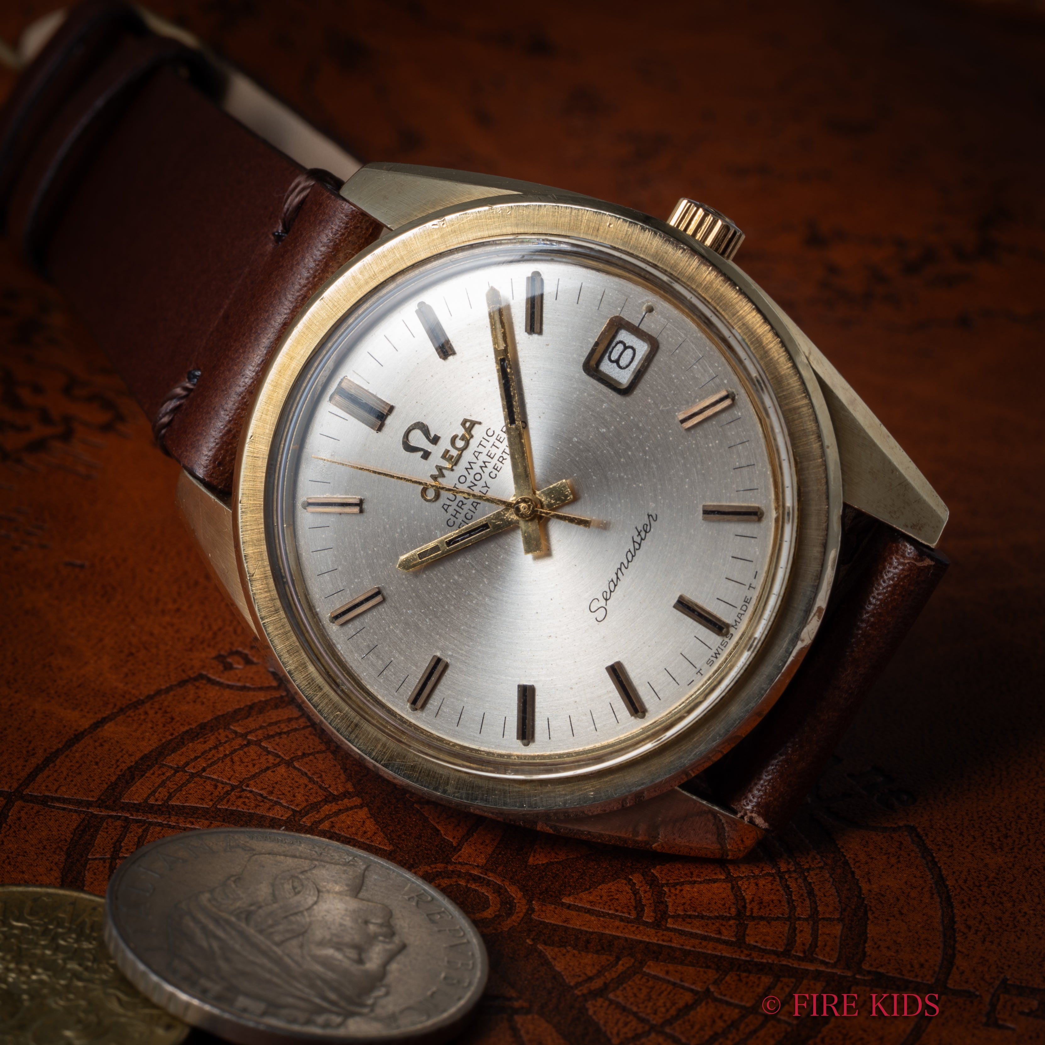 オメガ シーマスター クロノメーター 自動巻き 1967年製 Ref.168.022 トップゴールド