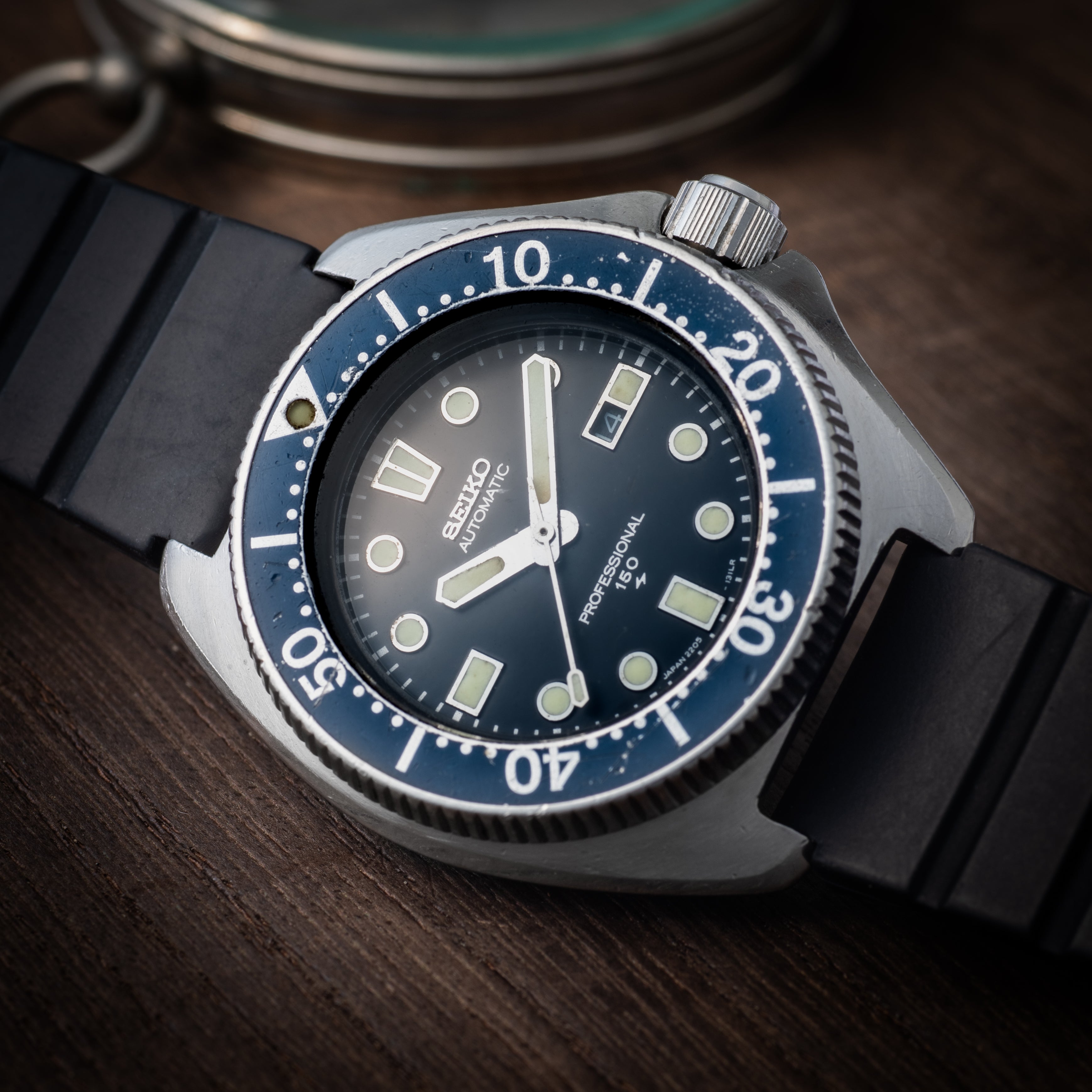 セイコー プロフェッショナルダイバー 150ｍ初期型 ボーイズサイズ 1977年製 Ref.2205-0769