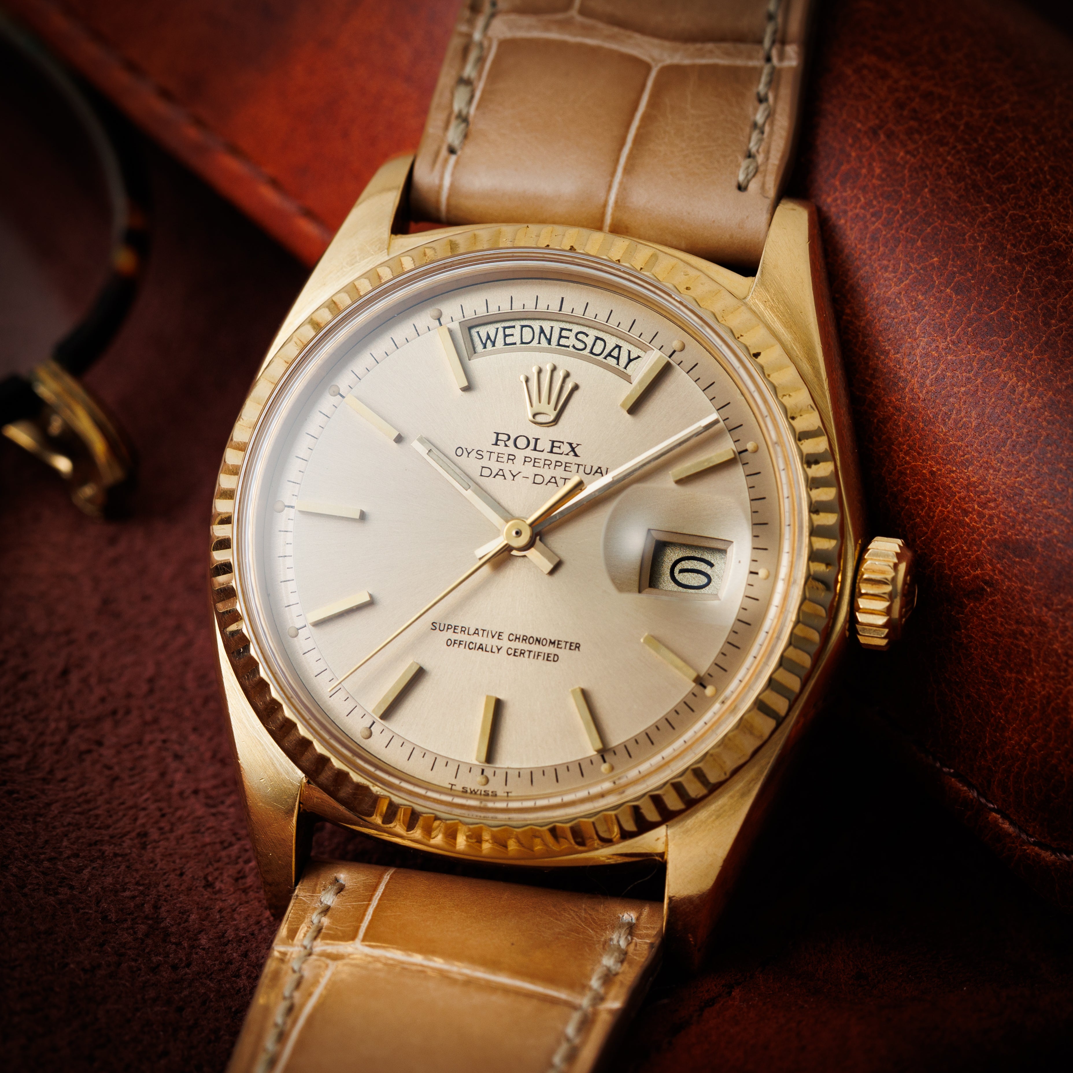 ロレックス デイデイト 自動巻き 1970年製 Ref.1803 18金無垢