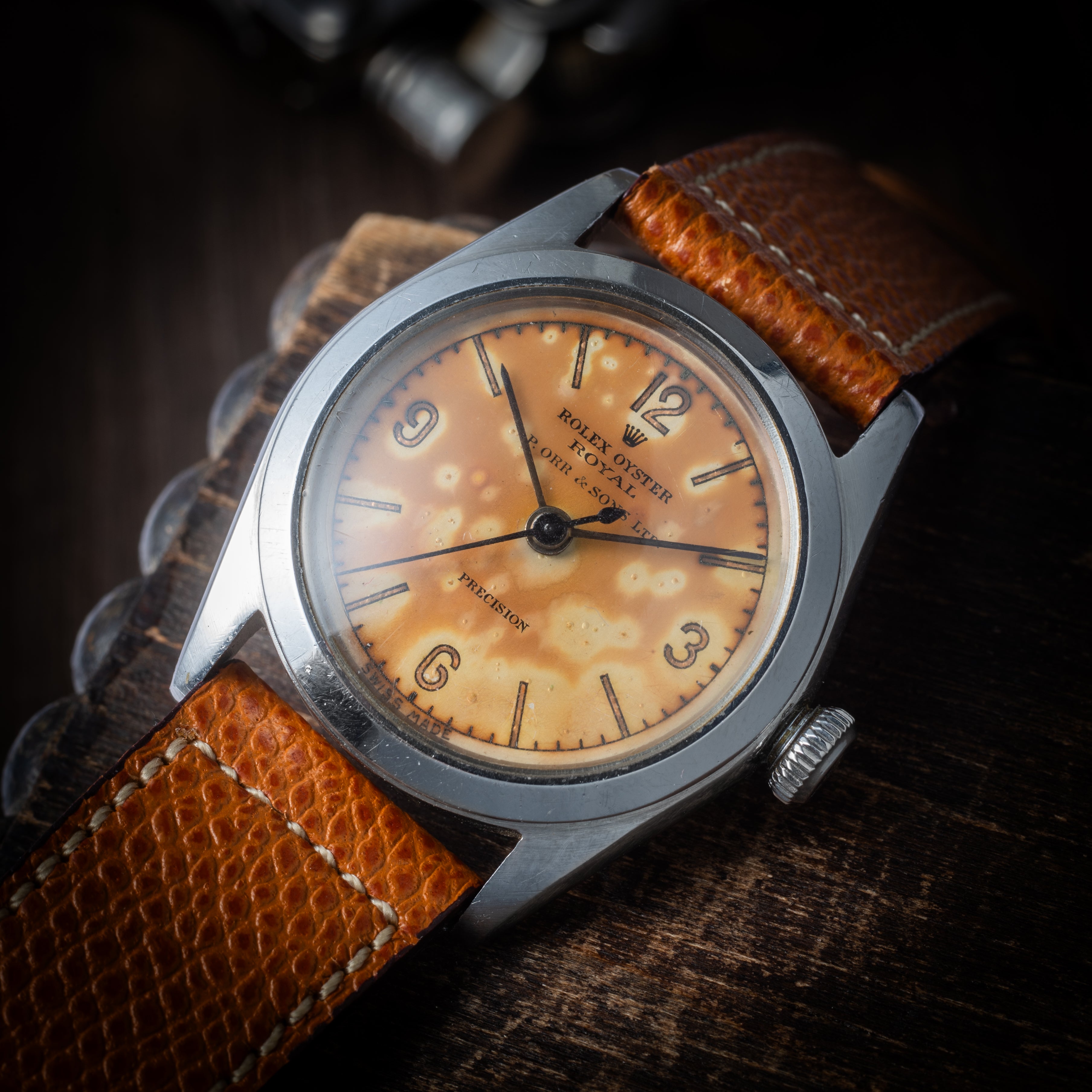 ロレックス オイスターロイヤル 1944年製 Ref.4220 パティーナダイヤル