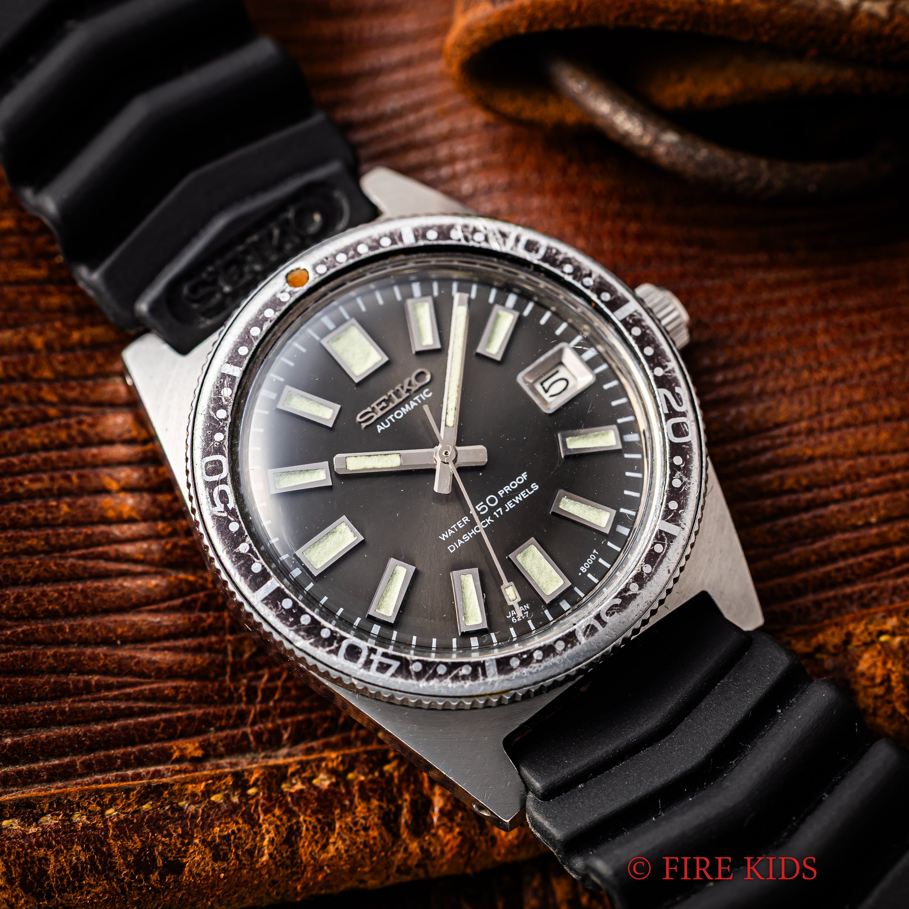 セイコー 150mダイバー ファーストモデル 自動巻き 初期型 1965年製 Ref.6217-8000