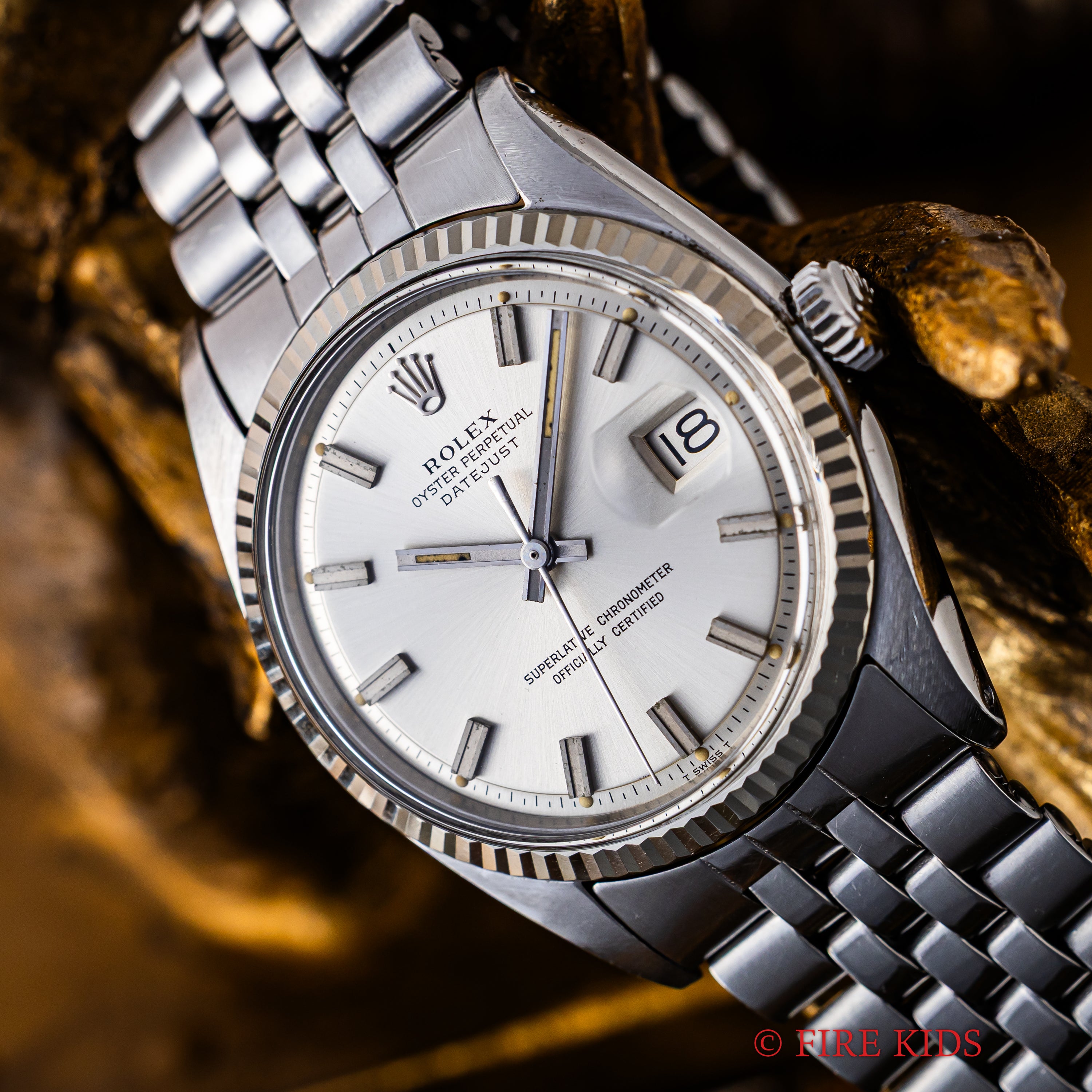 ロレックス デイトジャスト ワイドボーイ 自動巻き 1971年製 Ref.1601 Cal.1570