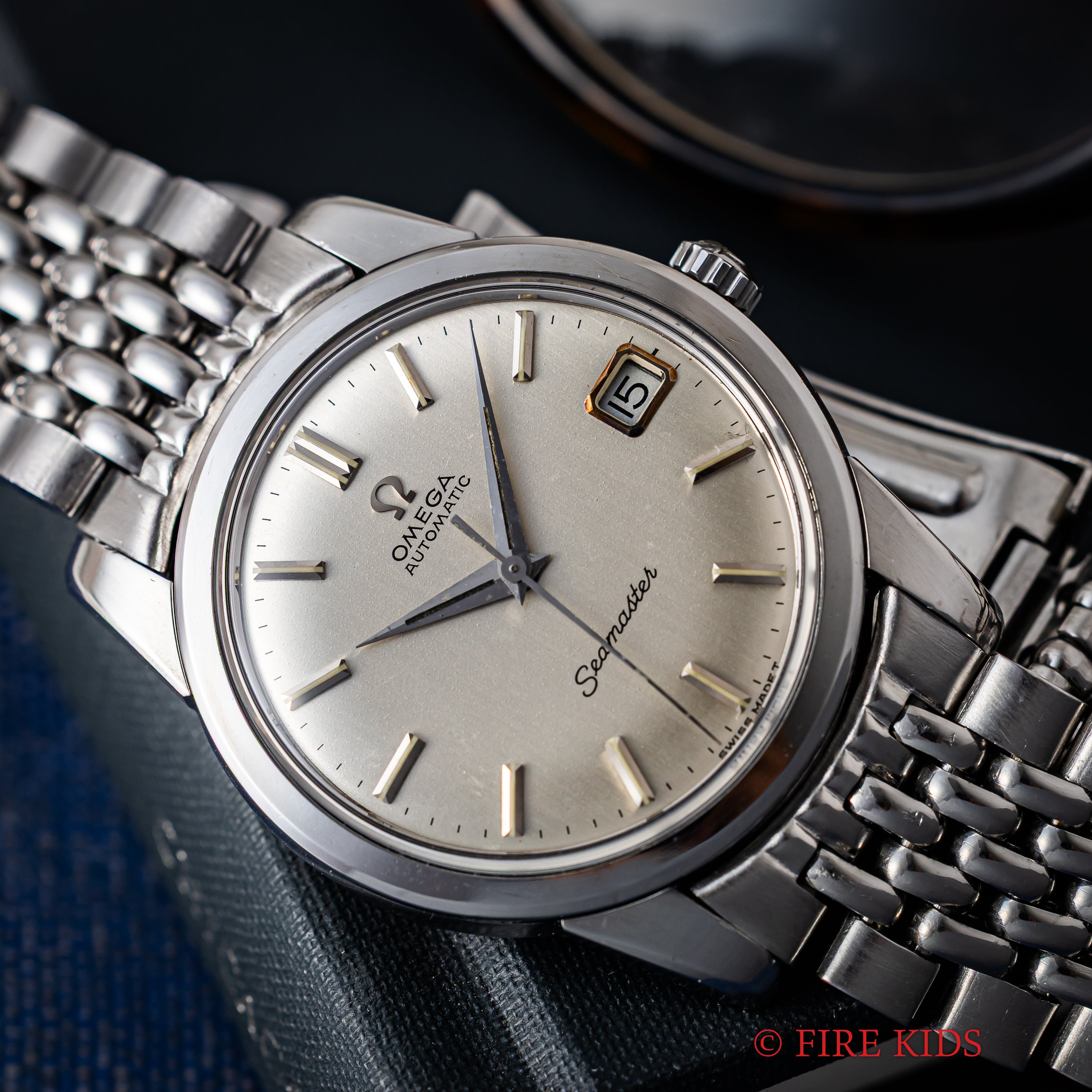 オメガ シーマスター オートマチック 1966年製 Ref.166.009 シルバーダイヤルCal.562 純正ブレス