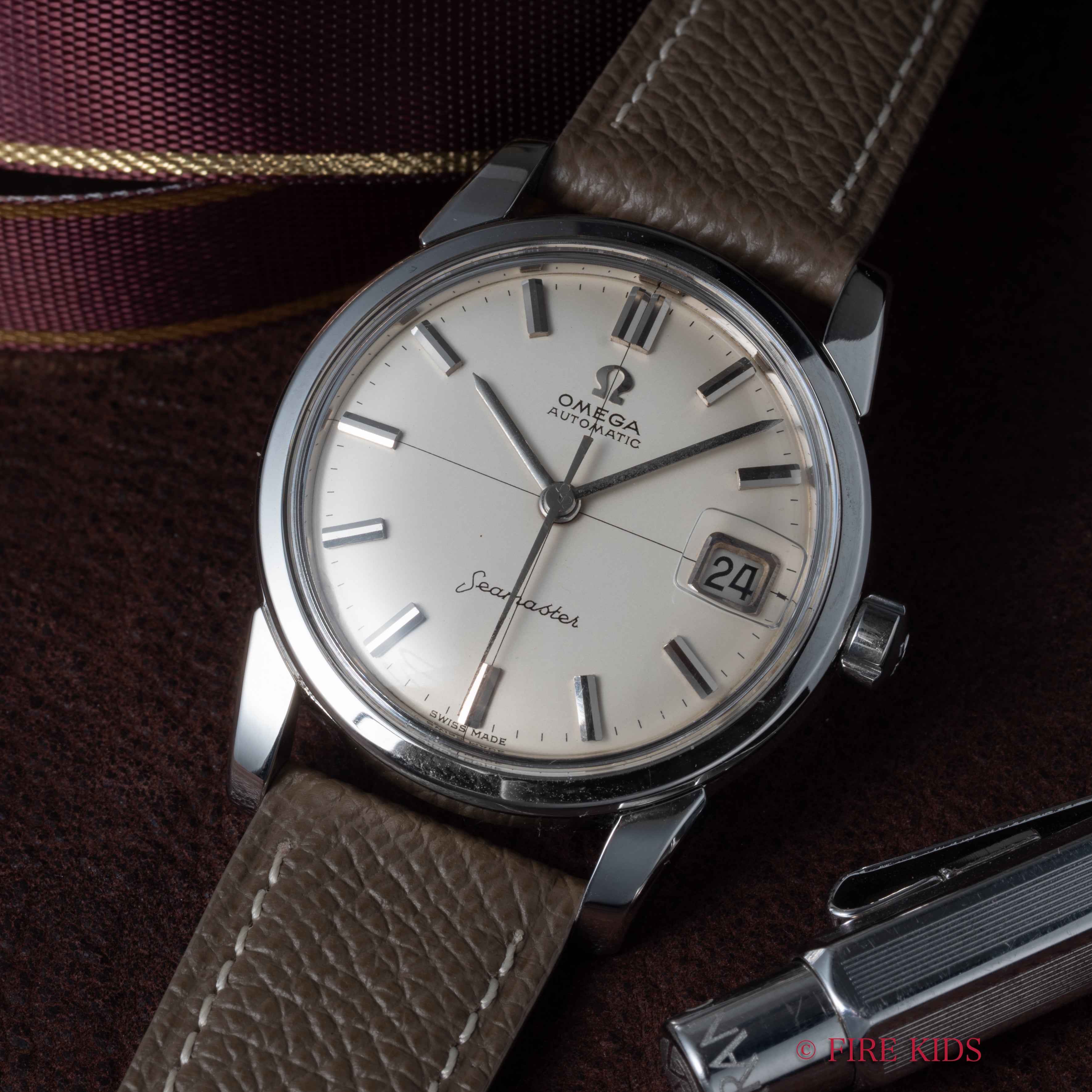 オメガ シーマスター オートマチック 1958年製 Ref.2849-2SC クロスライン