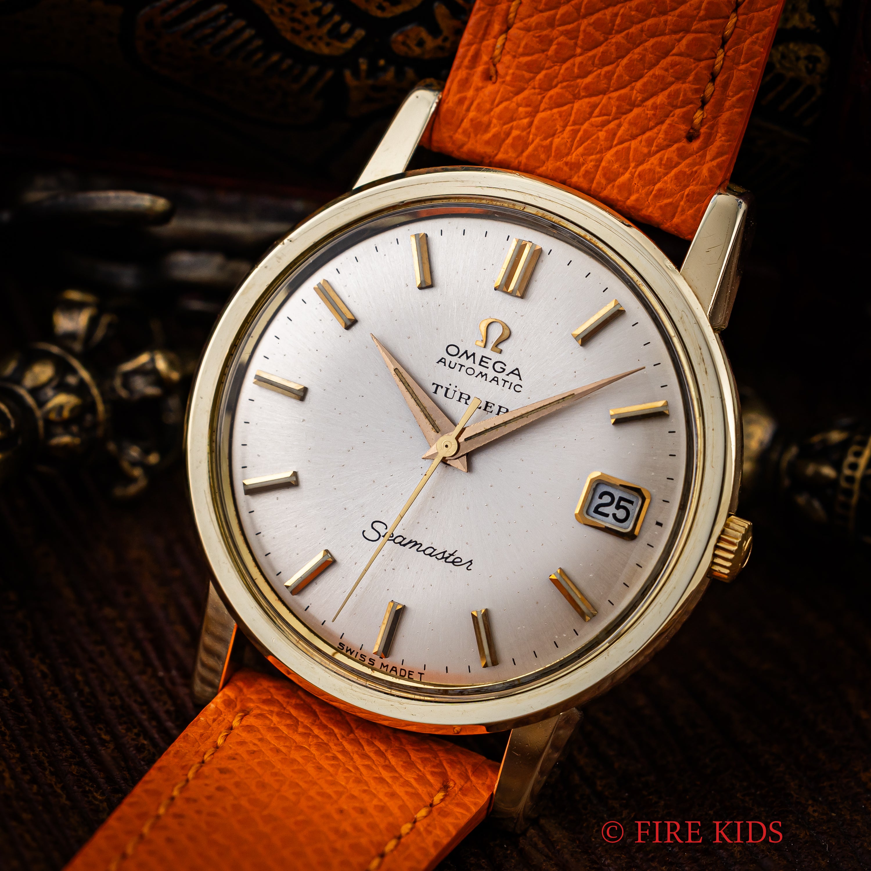 オメガ シーマスター チューラーWネーム 1966年製 Ref.166.003 トップゴールドケース