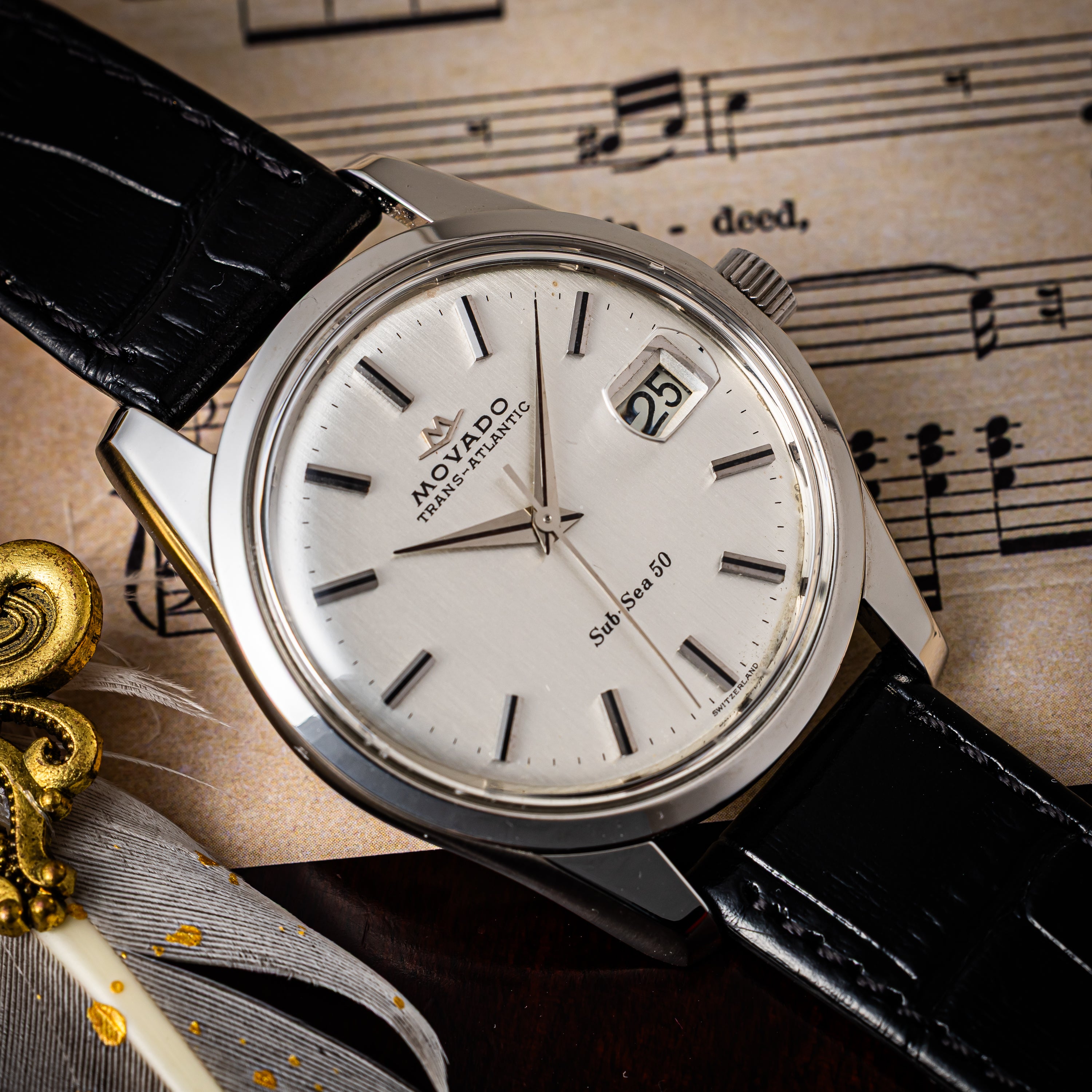 モバード サブ・シー50 トランスアトランティック 1960年代製 手巻き Ref.298-704-J512