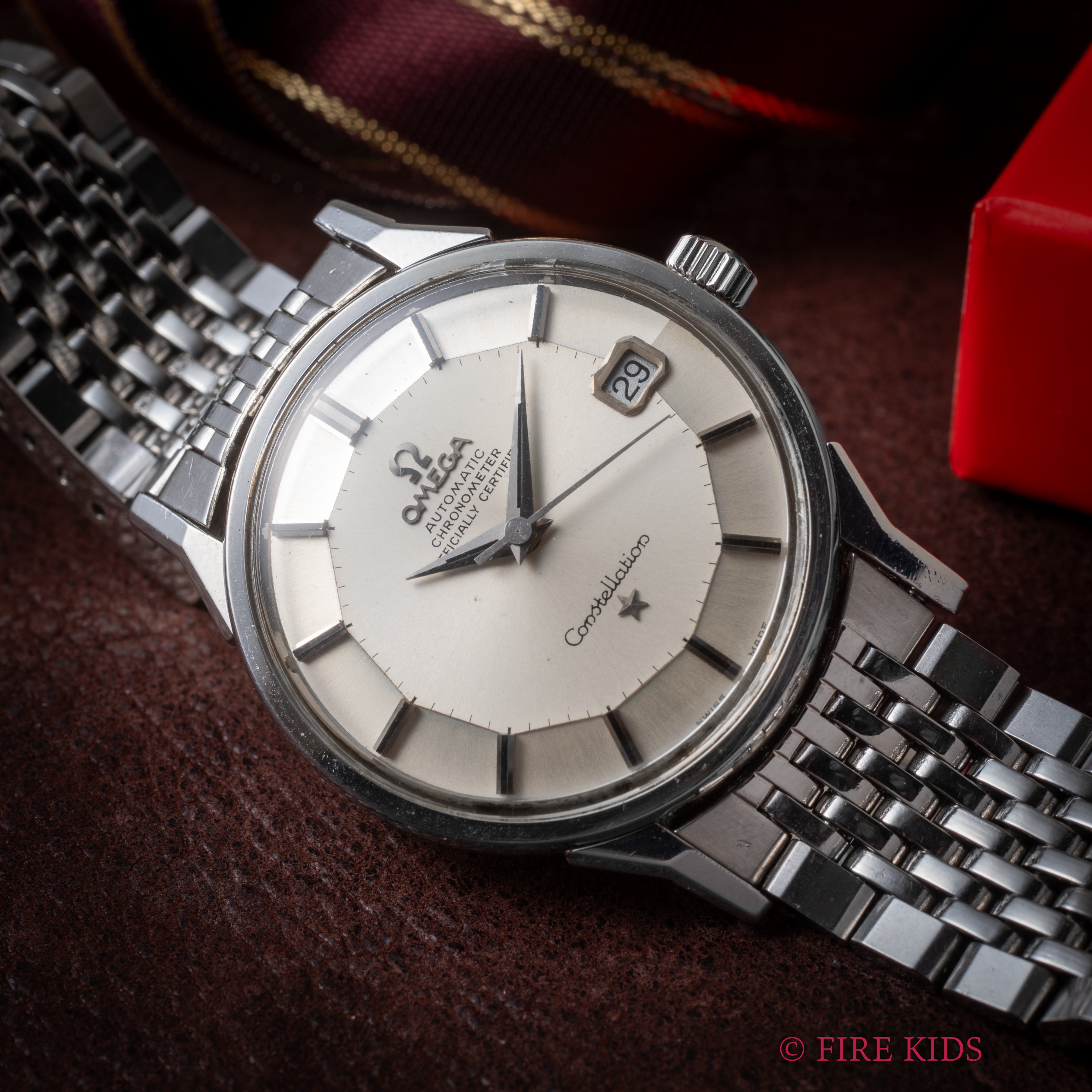 オメガ コンステレーション12角 1968年製 Ref.168.005 SP ブレス付き 自動巻クロノメーター