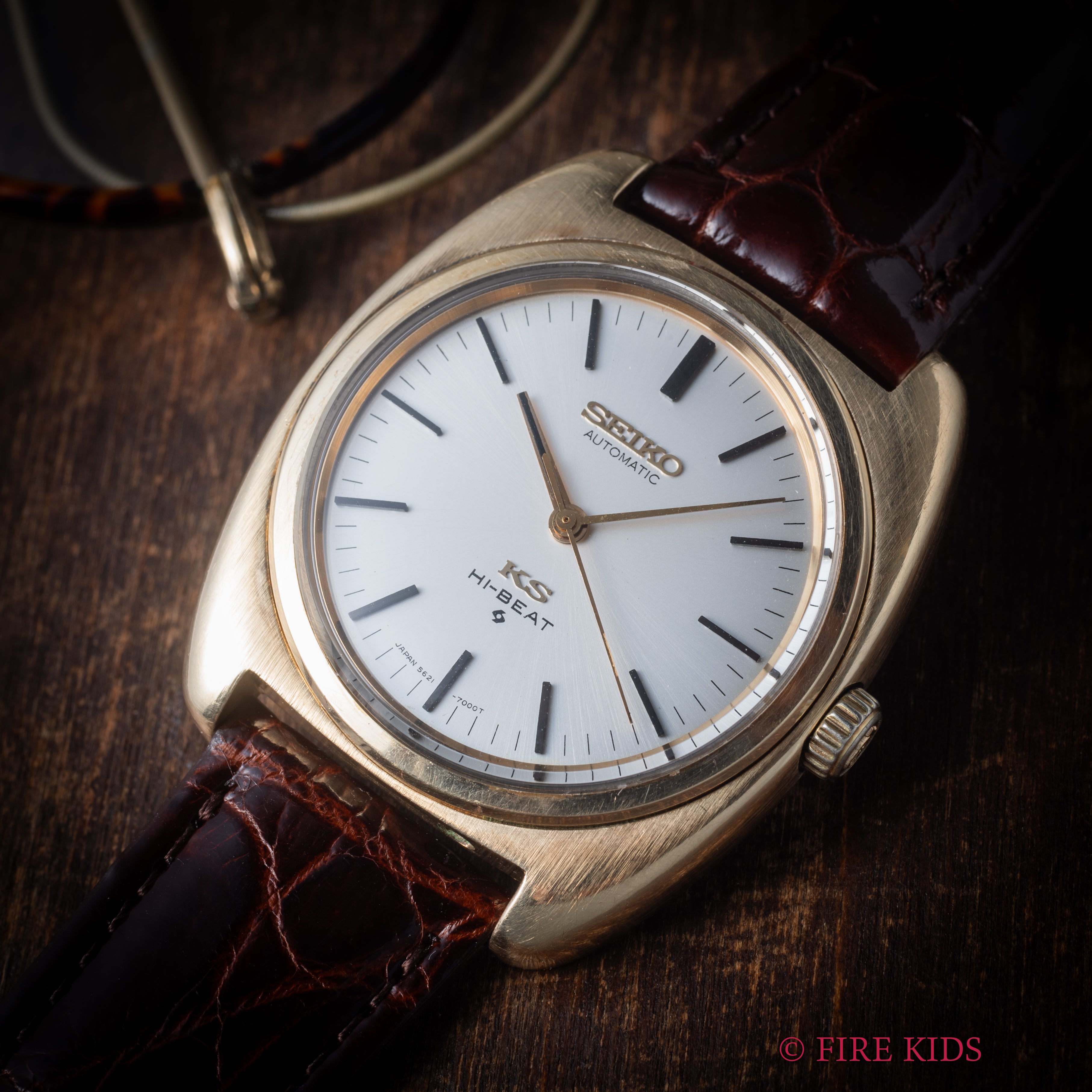 キングセイコー 56KS 1969年製 ハイビート 自動巻き クッションケース Ref.5621-7000