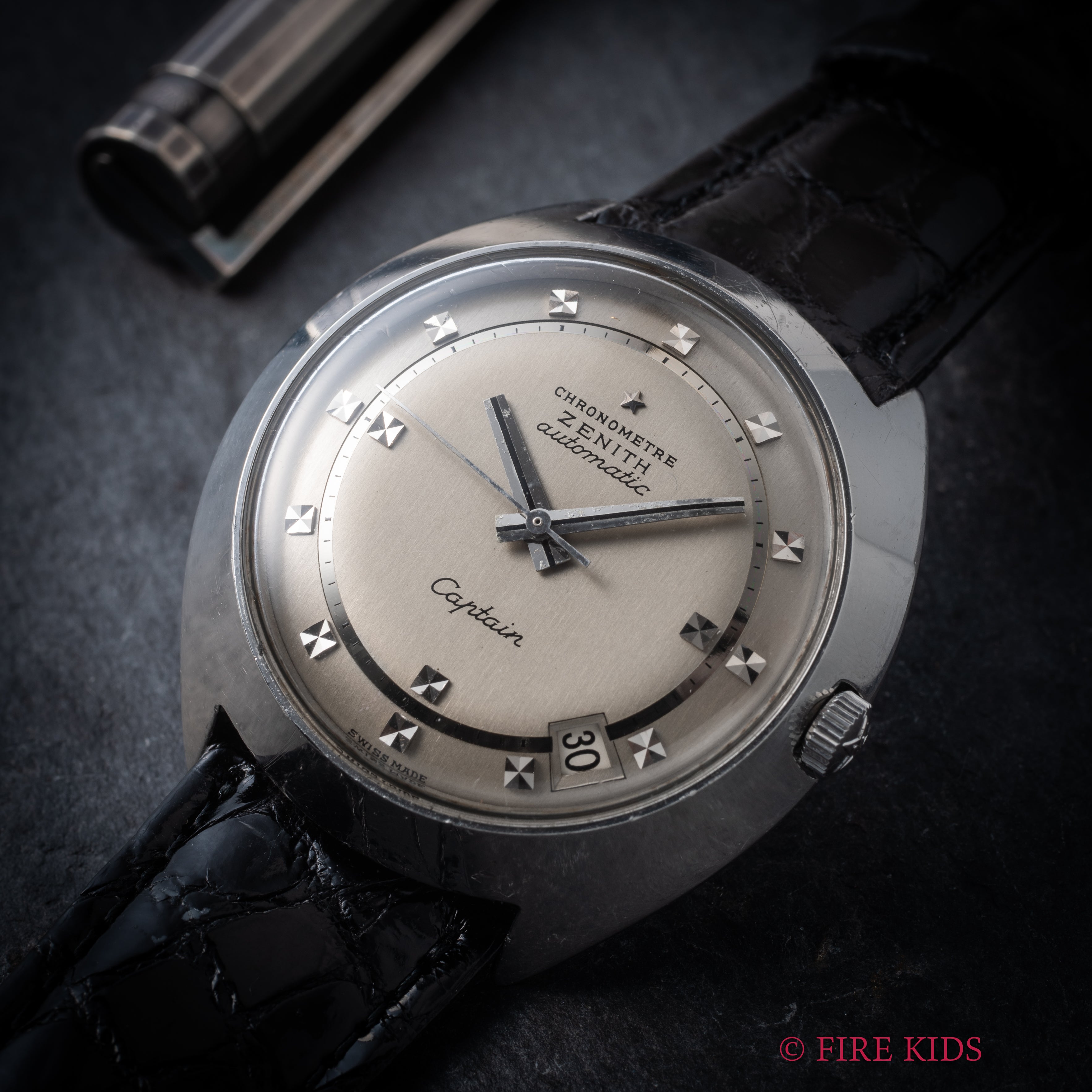 ゼニス キャプテンクロノメーター タートル 1960年代後半製 自動巻 Cal.2542PC