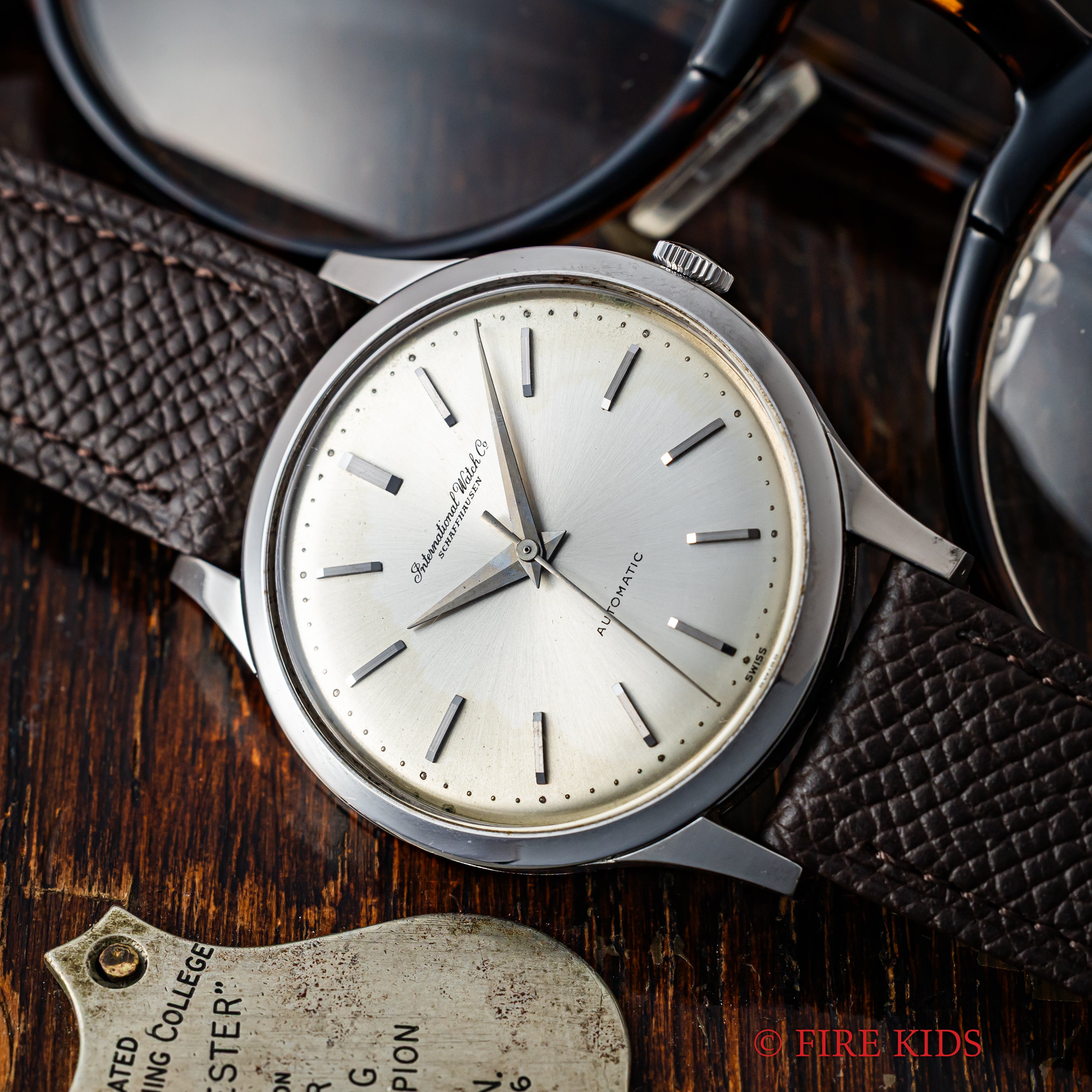 IWC  36㎜ジャンボケース ペラトン式ノンデイト自動巻 1965年製 Cal.853 お魚リューズ