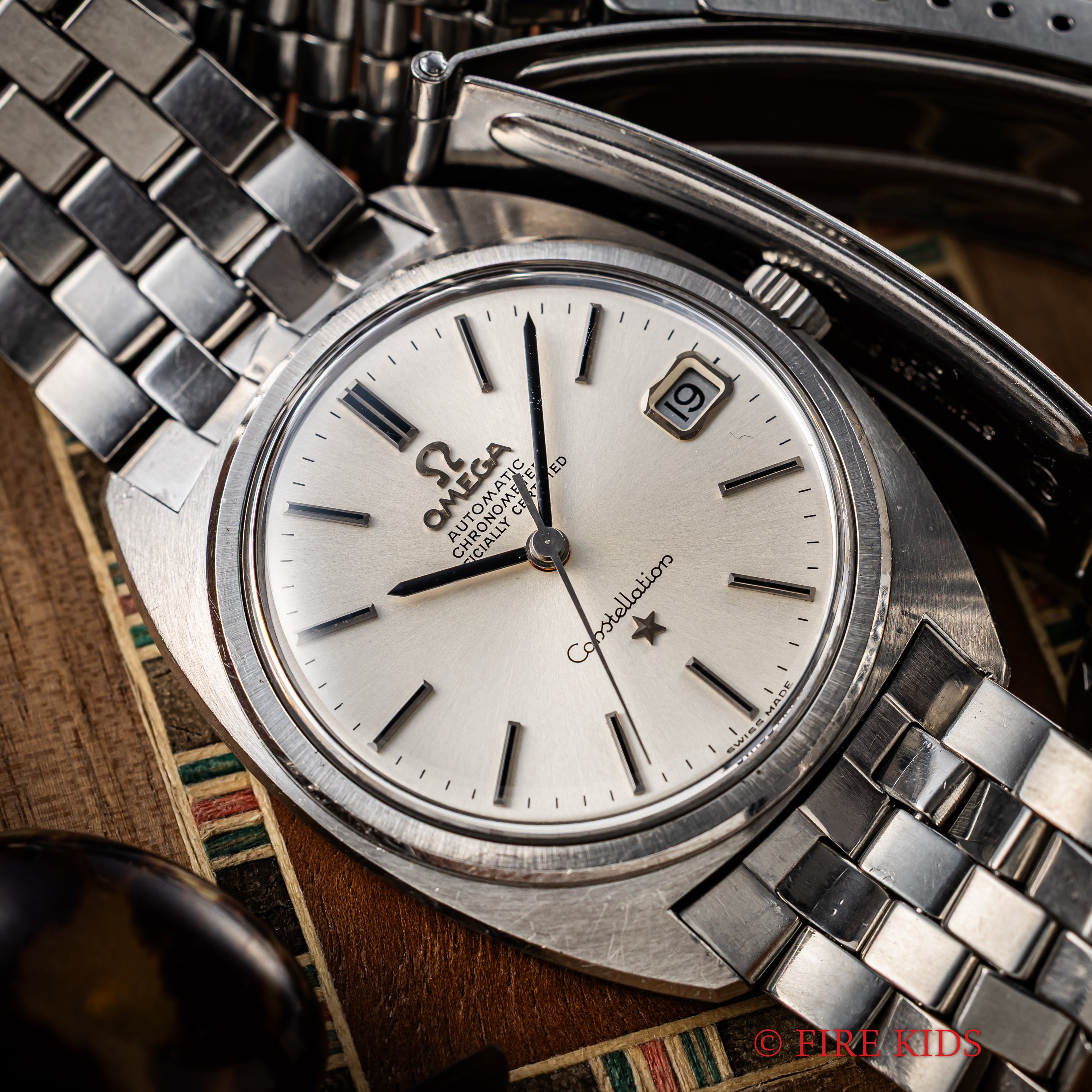 オメガ コンステレーション ジェンタデザイン前期型 1969年製 Ref.168.017 SP 純正ブレス付き