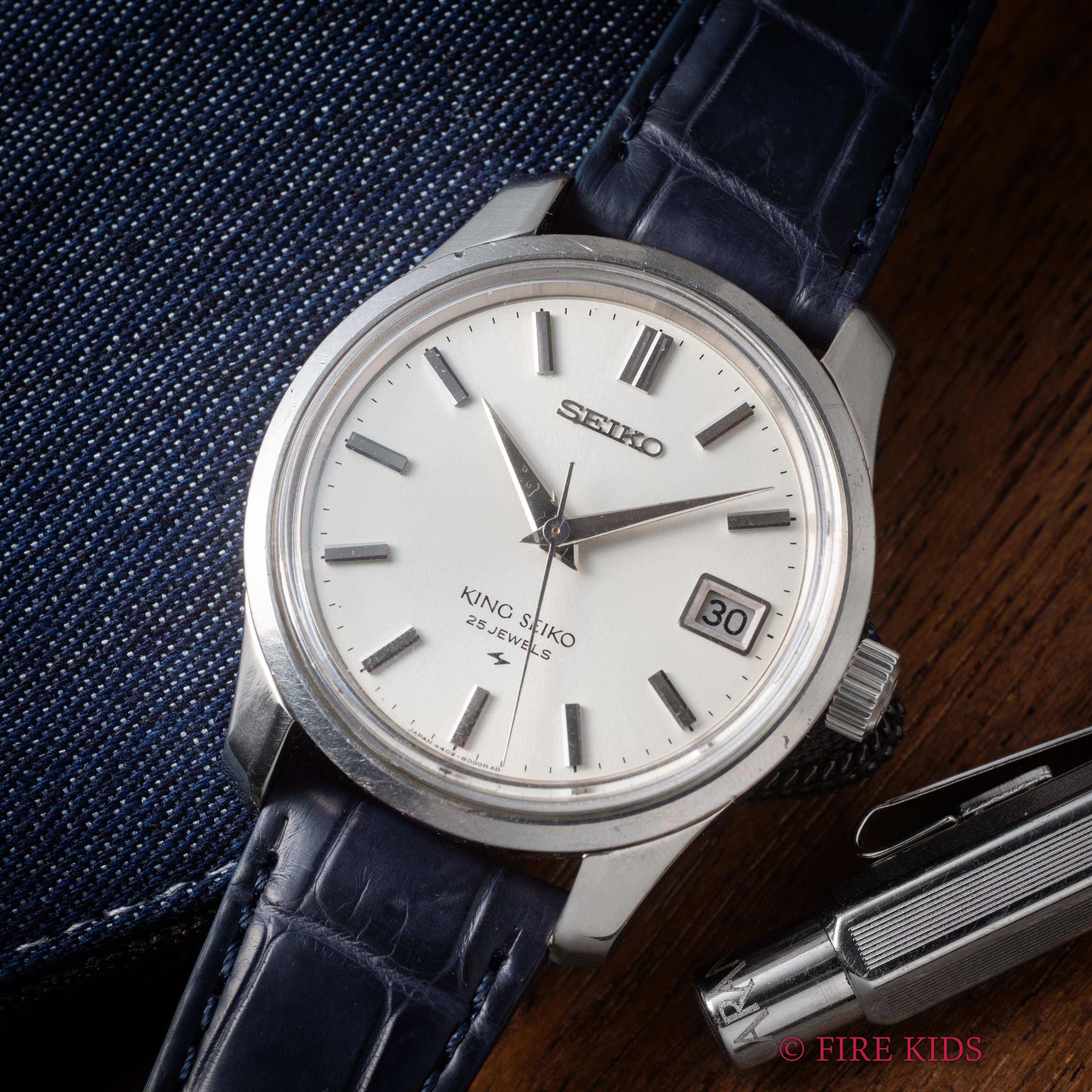 キングセイコー 1968年製 Ref.4402-8000 44KS最後期型 ロービート手巻式