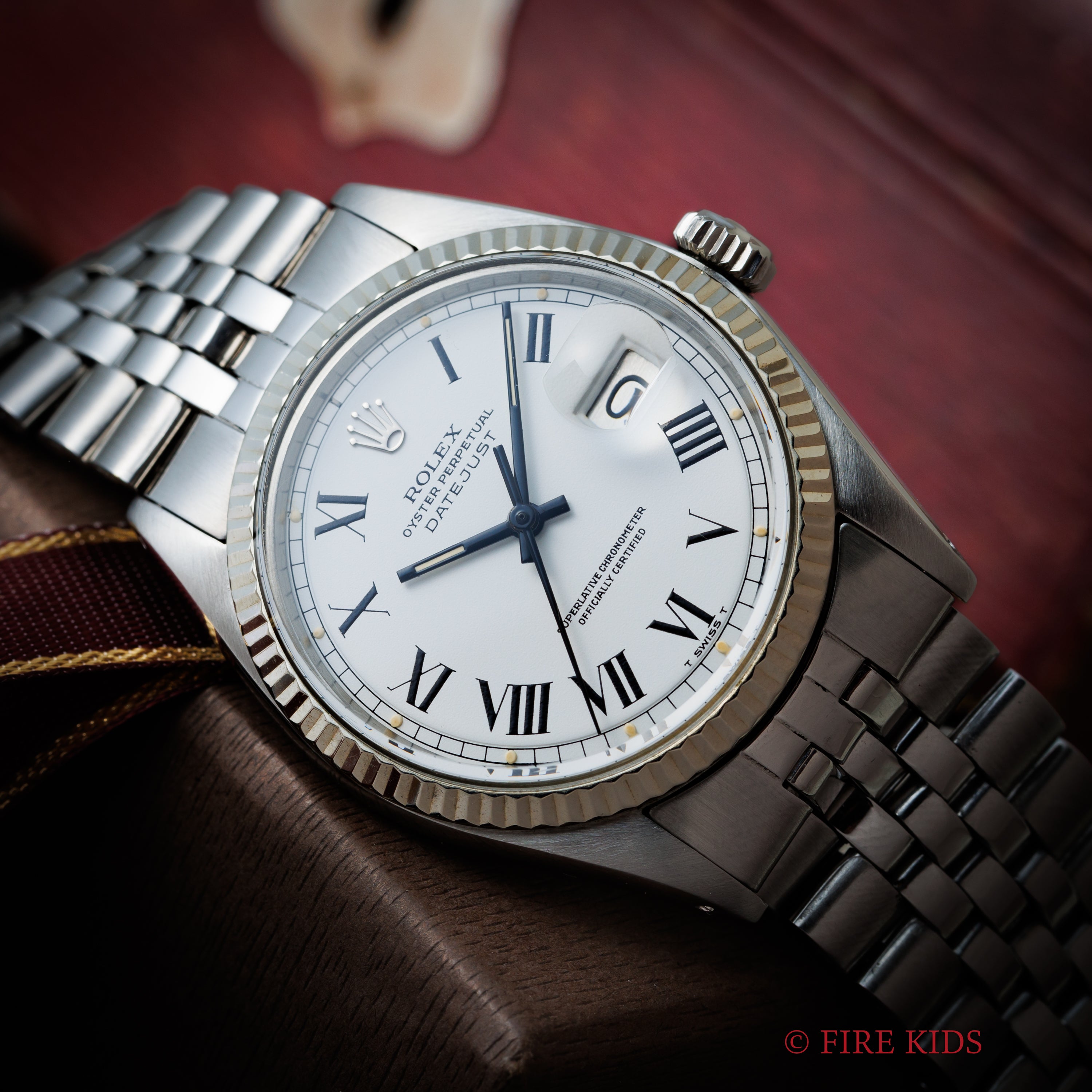 ロレックス デイトジャスト 自動巻き 1973年製 Ref.1601 バックリーダイヤル