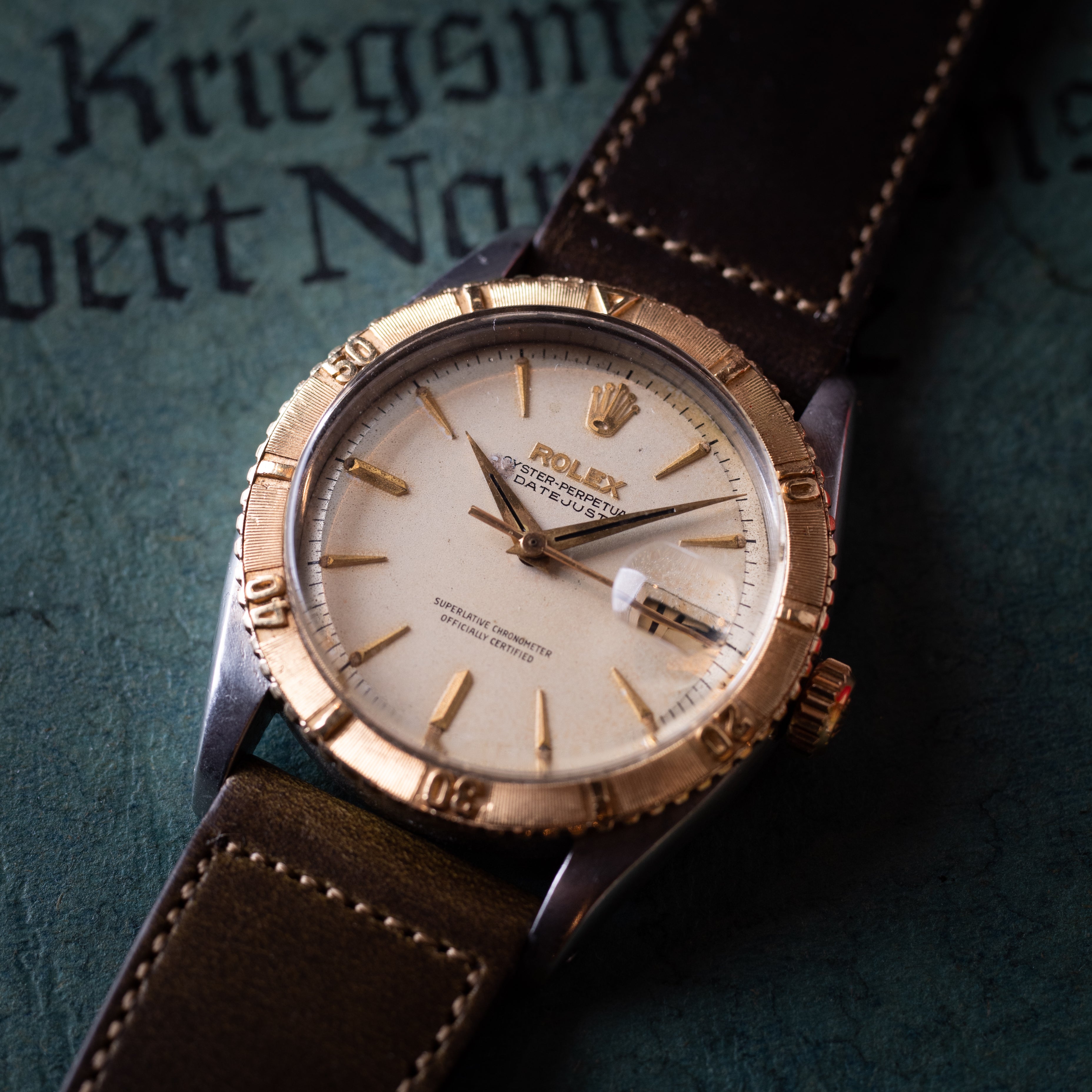 ロレックス サンダーバード 1958年製 デイトジャスト Ref.6609