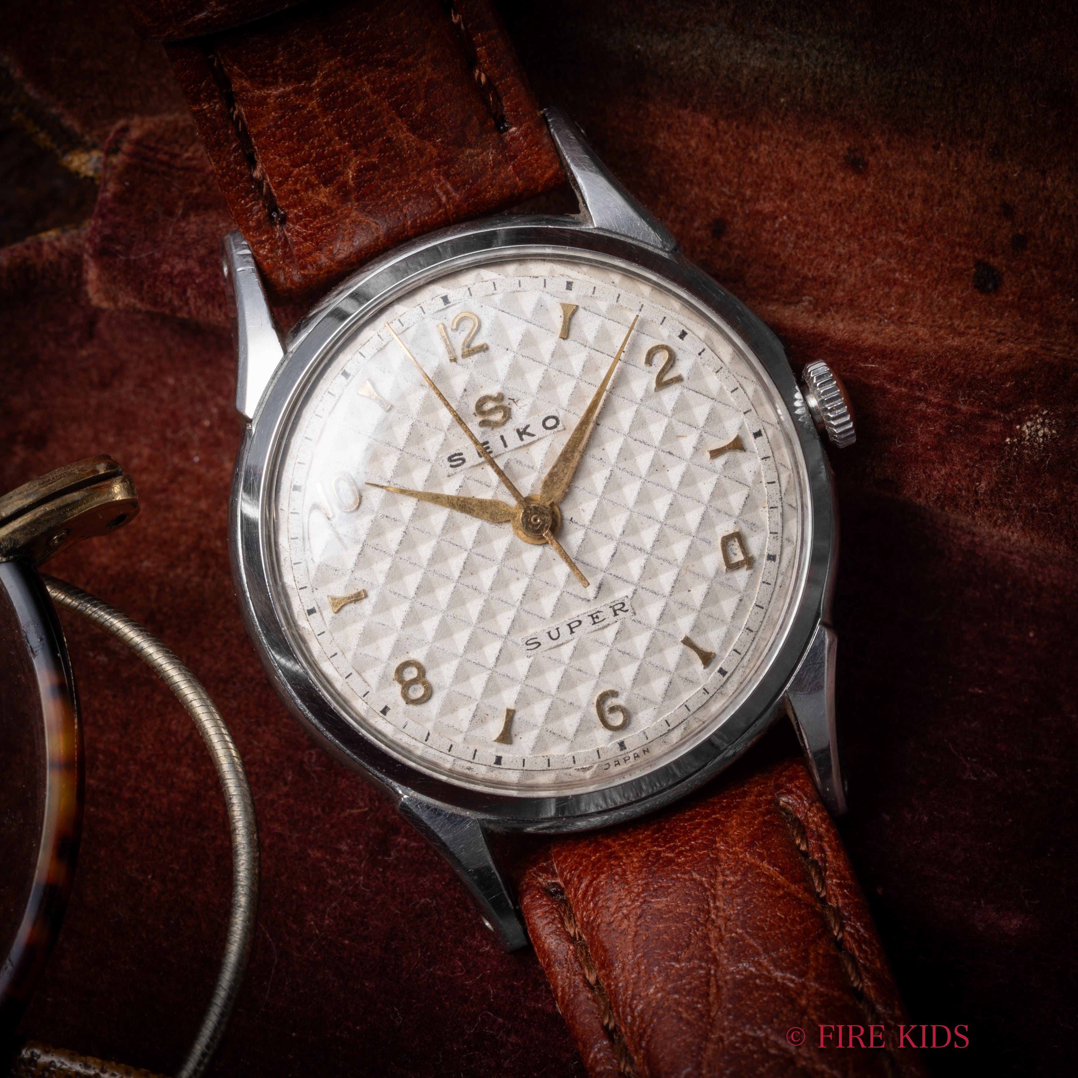 セイコー スーパー 1954年製 変わり文字盤 国産初の三針時計 手巻き