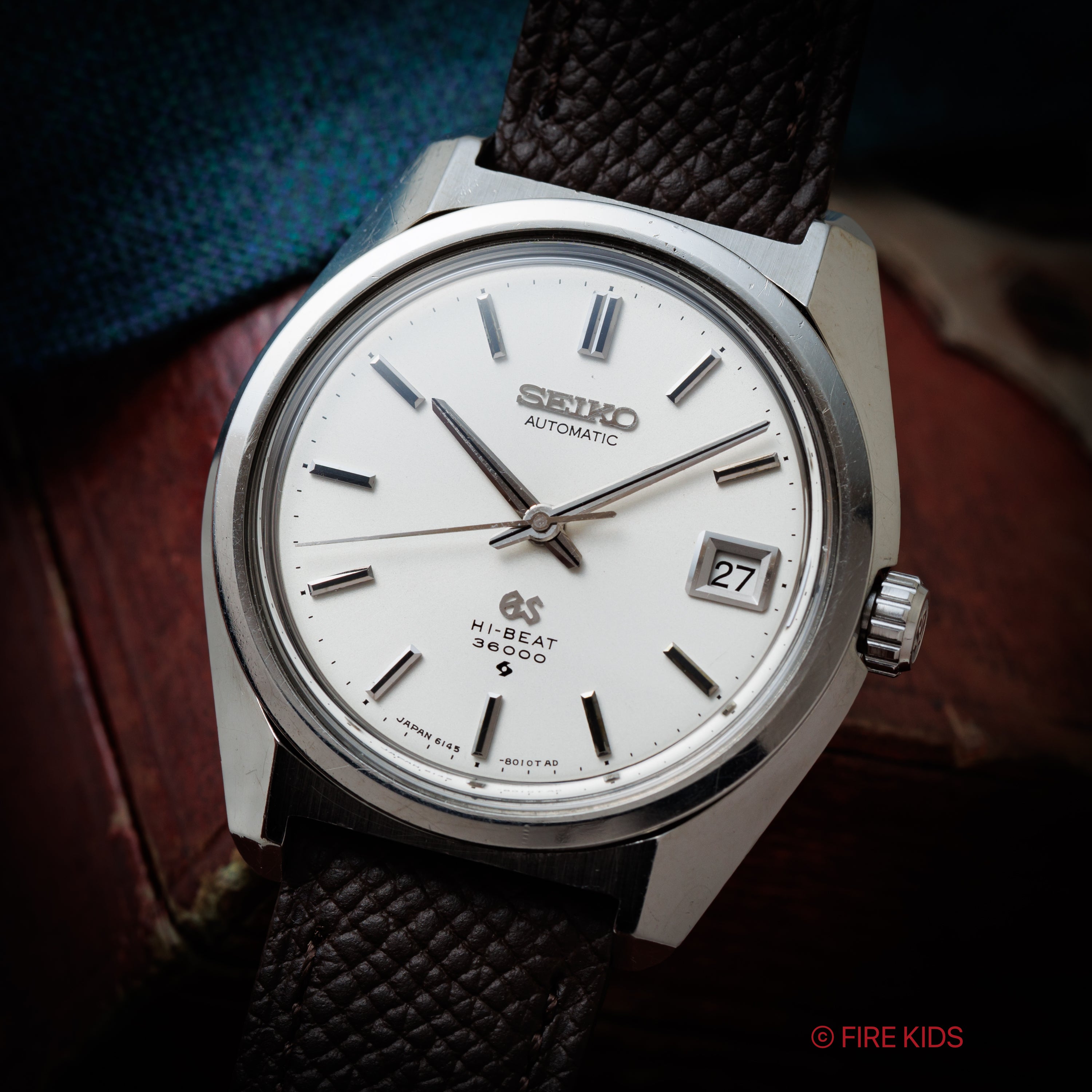 グランドセイコー 61GS 10振動自動巻き 36000 1970年製 Ref.6145-8000