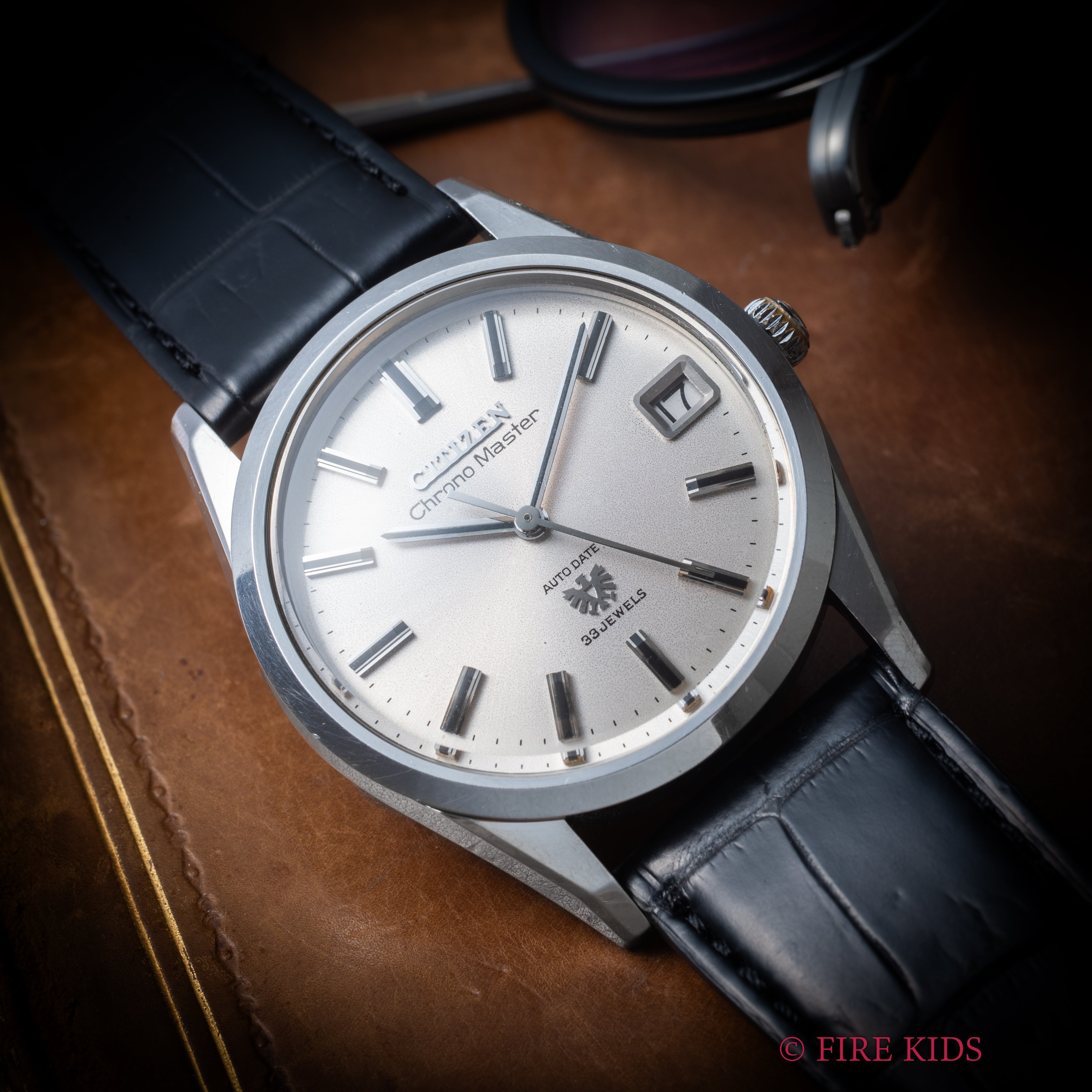 シチズン クロノマスター 1968年製 自動巻き 33石 デイト