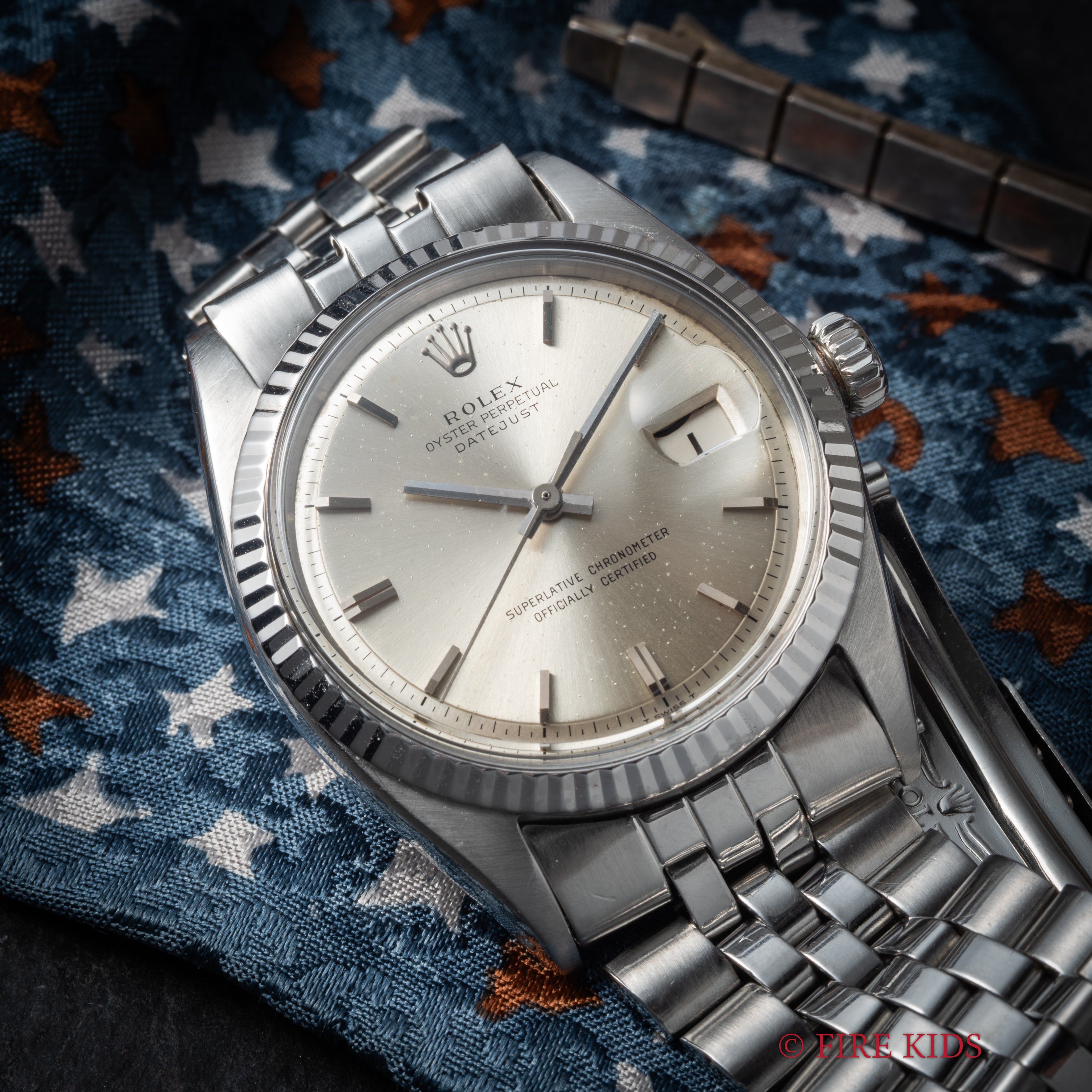 ロレックス デイトジャスト 1966年製 Ref.1601 夜光無しシルバーダイヤル Cal.1560