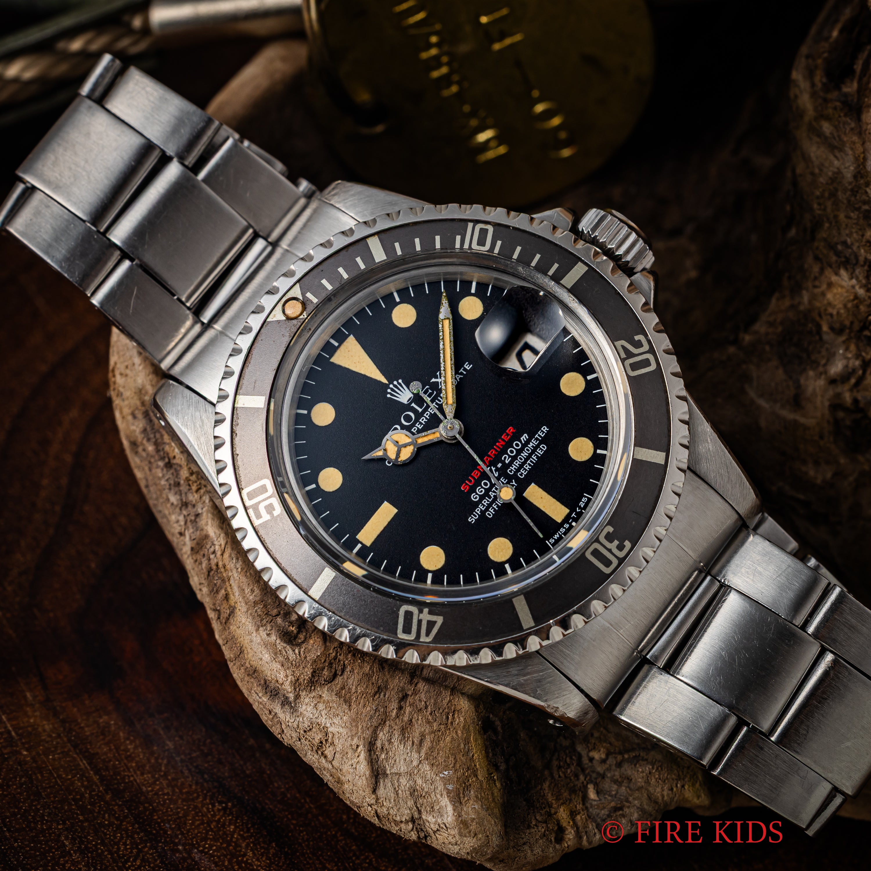 ロレックス サブマリーナ 赤サブ 1973年製 Ref.1680 マーク4ダイヤル