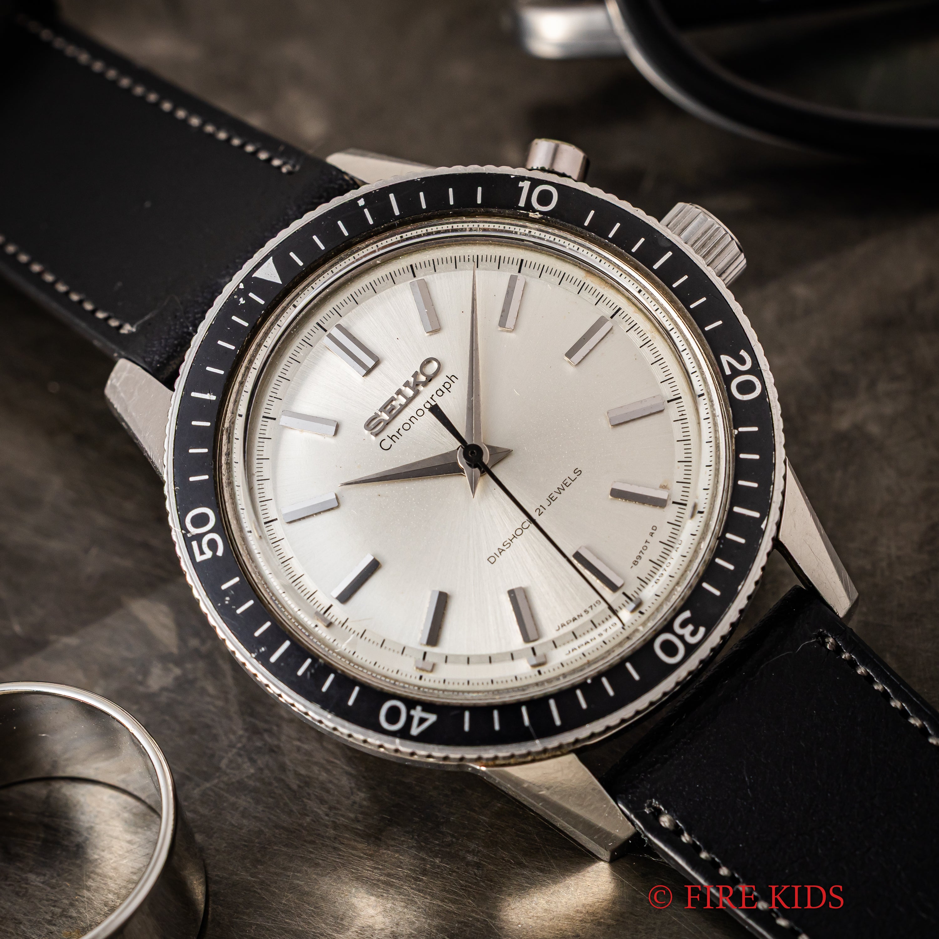 セイコー ワンプッシュクロノグラフ 1964年製 Ref.5719-8980 手巻き