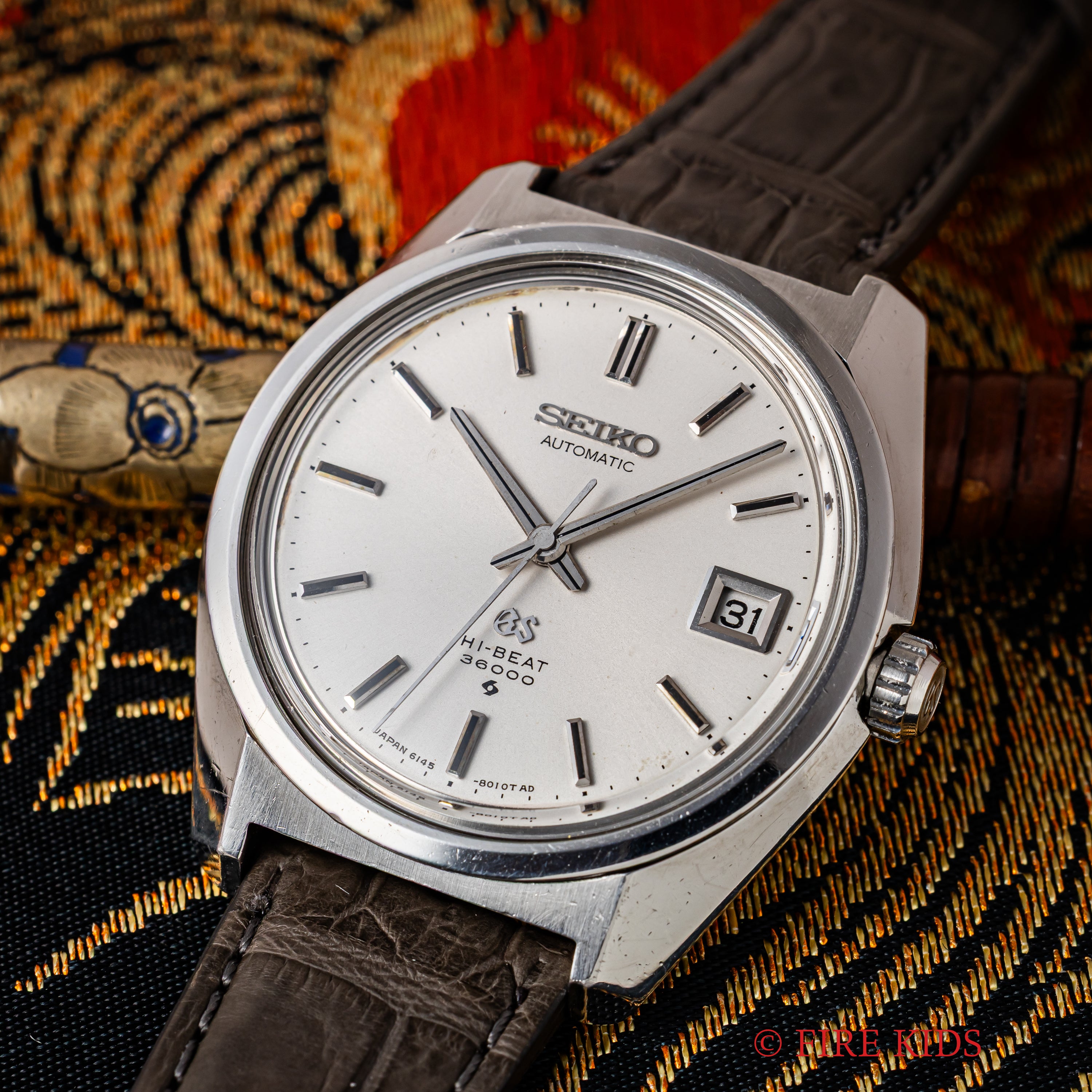 グランドセイコー 61GS 10振動自動巻き 36000 1970年製 Ref.6145-8000