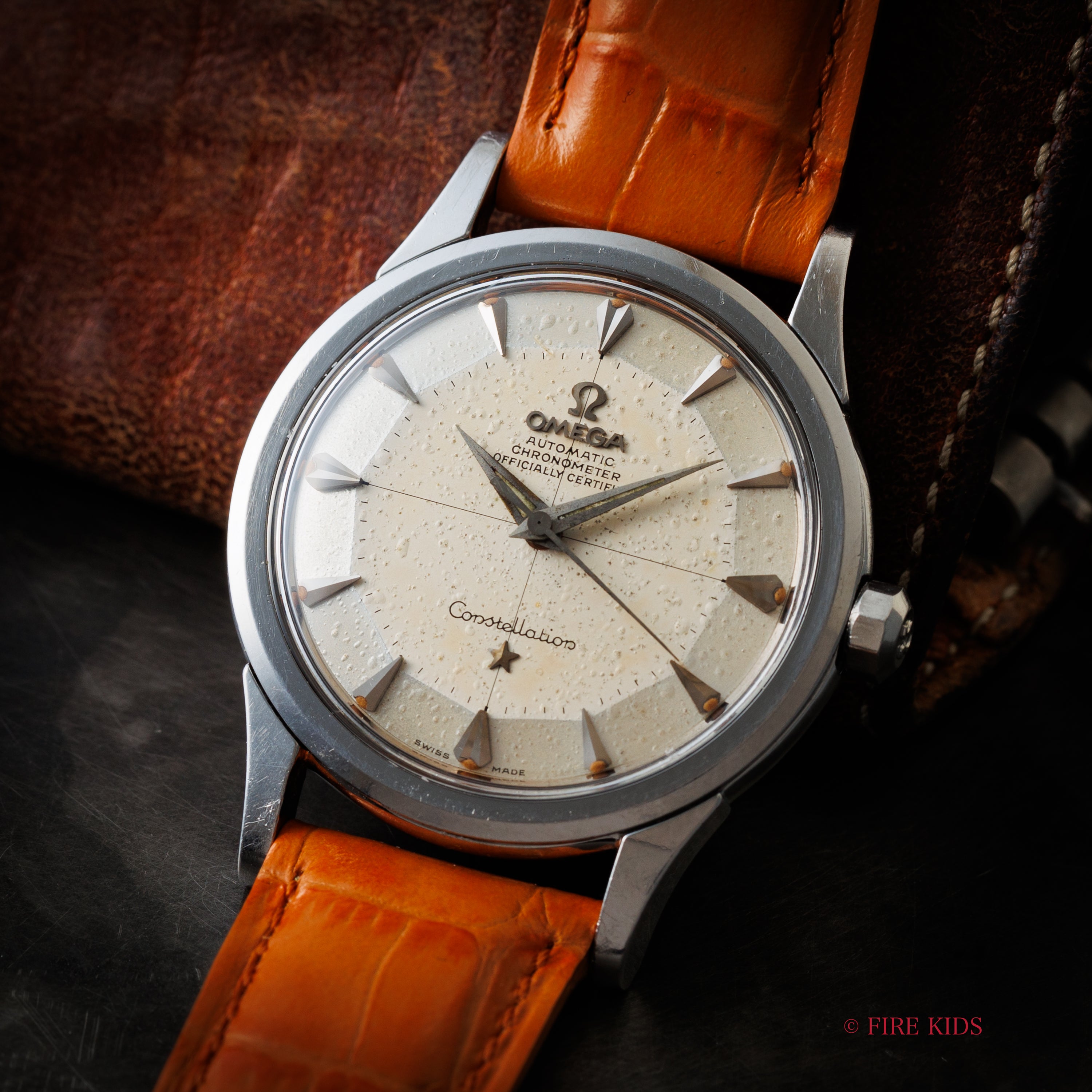 オメガ コンステレーション 12角 1958年製  全回転ローター自動巻き Cal.505