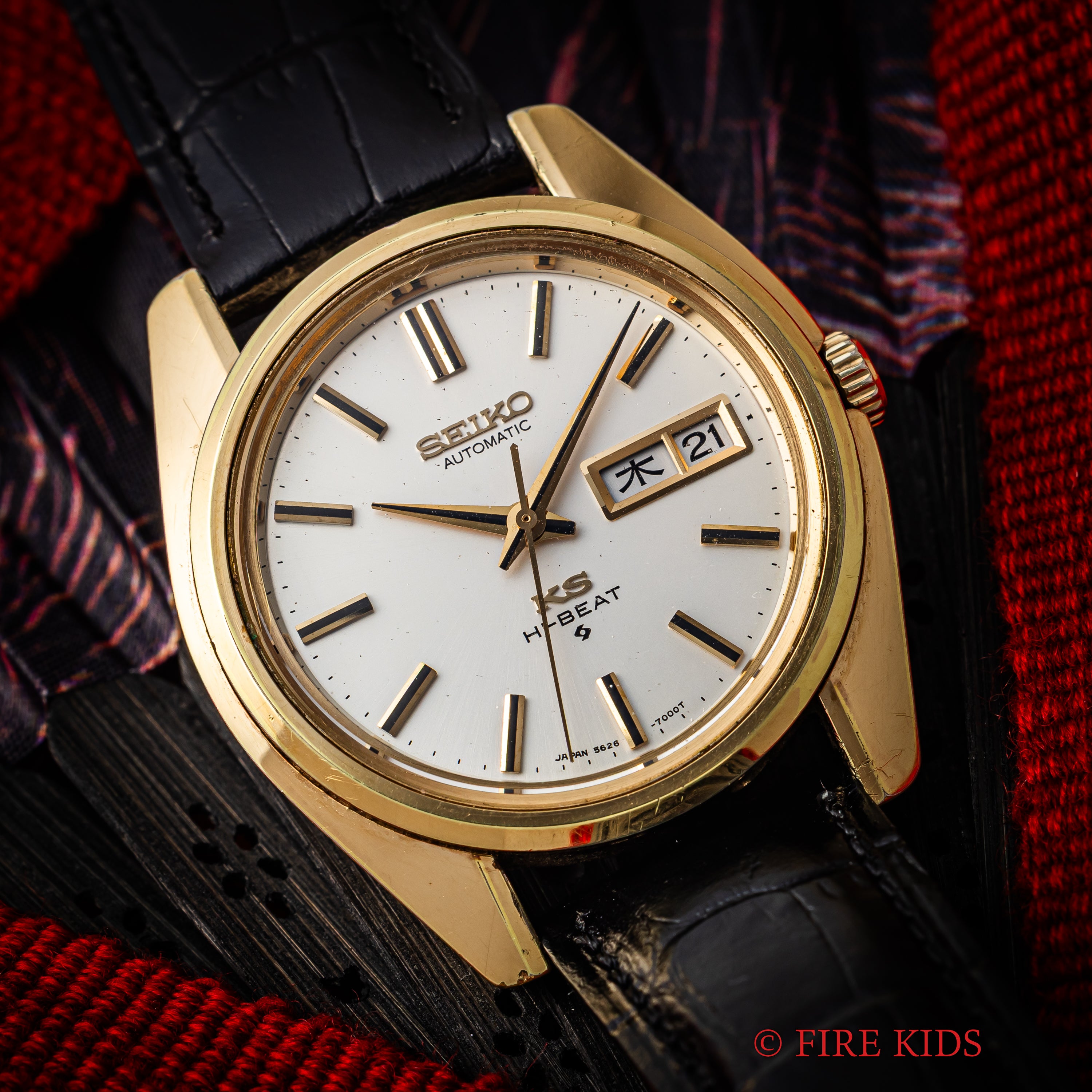 キングセイコー 1970年製 Ref.5626-7000 SGPケース 56KS ハイビート自動巻