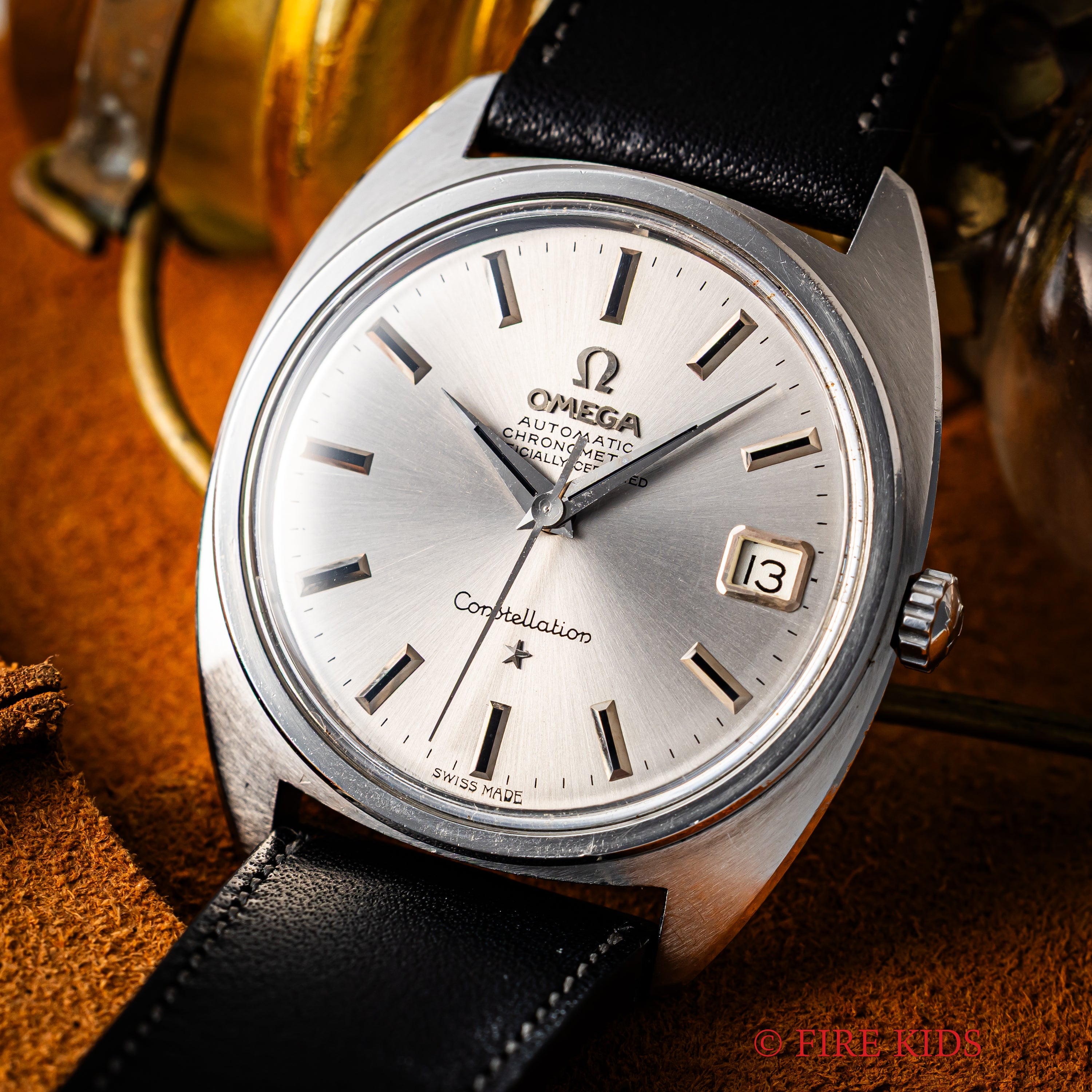 オメガ コンステレーション ジェンタ初期型 ドーフィンハンド1967年製 Ref.168.017