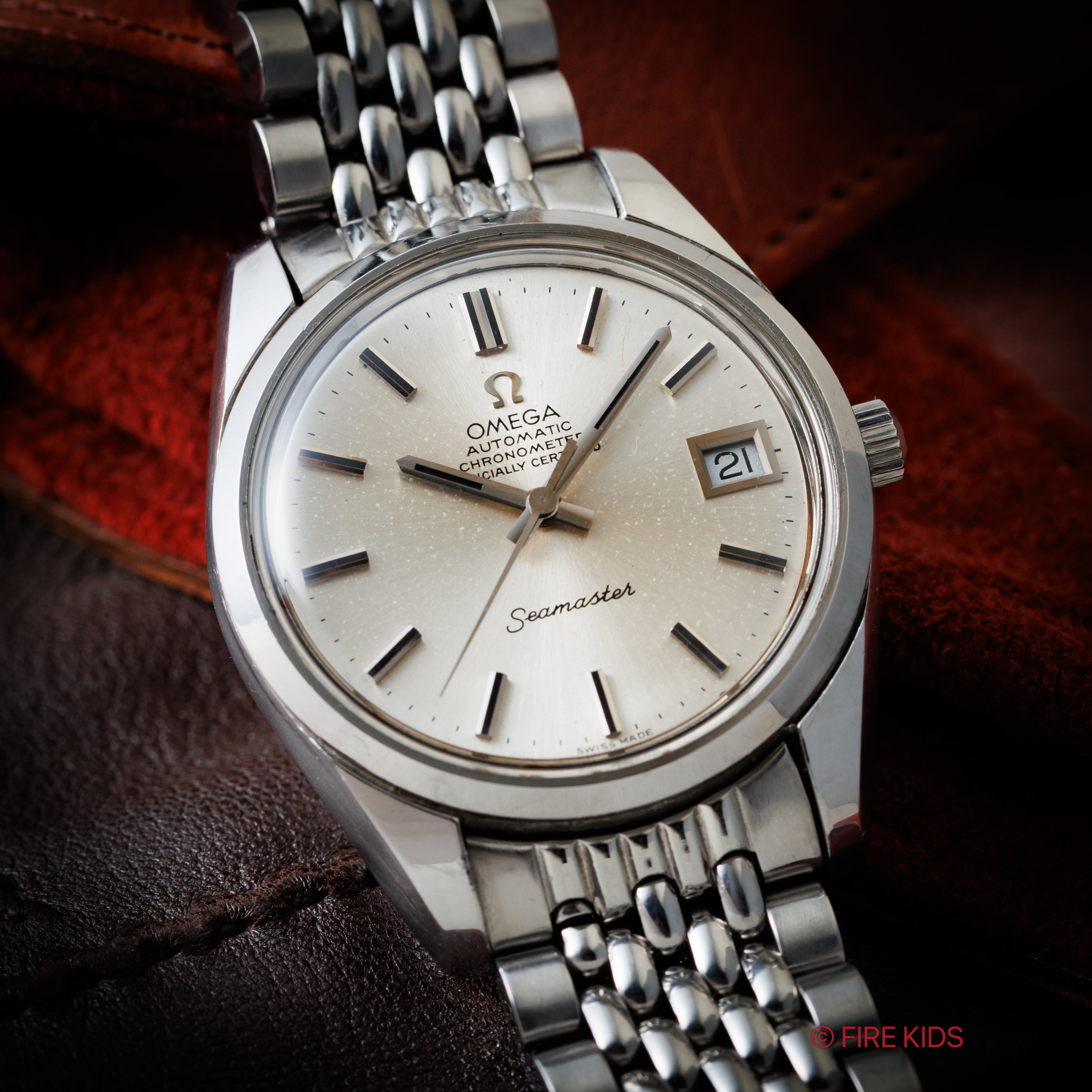 オメガ シーマスター クロノメーター 1973年製 Ref.168.0061 自動巻 純正ステンレスブレス