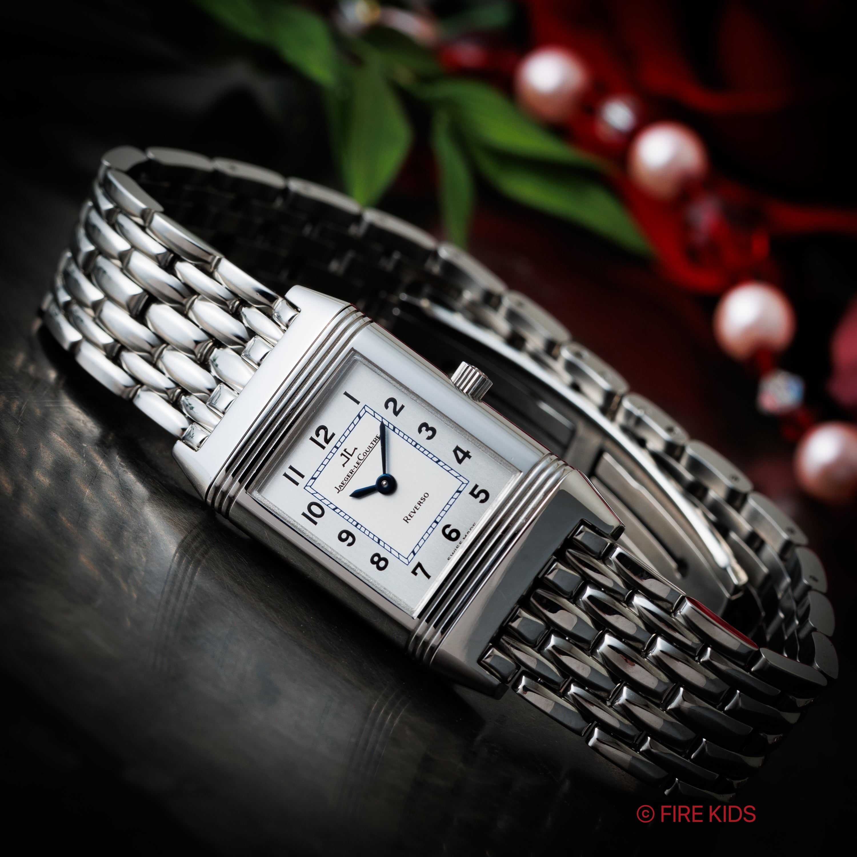 ジャガー・ルクルト レベルソクラシック レディース 手巻き Cal.846/1 1990年代製 純正ブレス