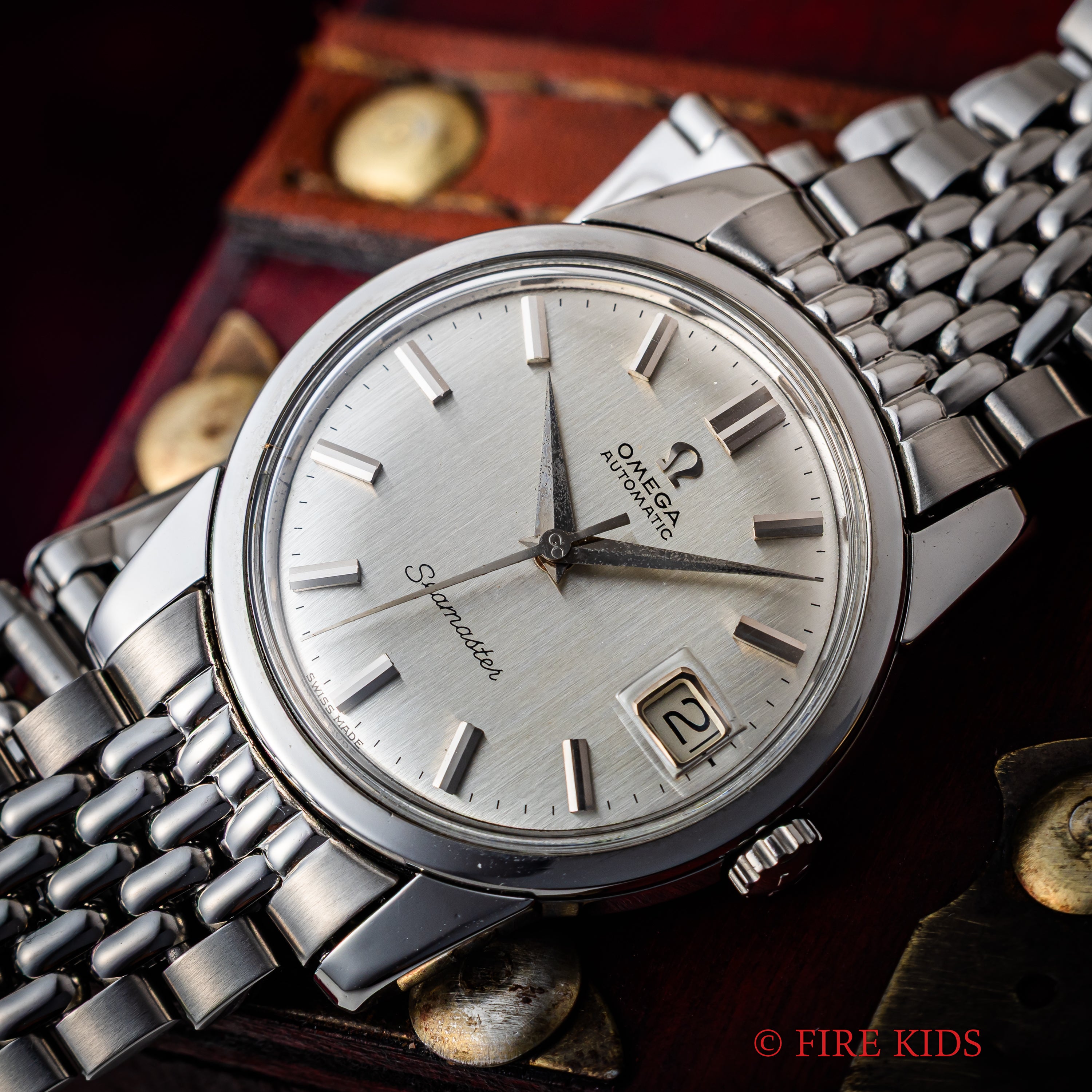 オメガ シーマスター オートマチック 1963年製 Ref.166.009 シルバーダイヤルCal.562 純正ブレス