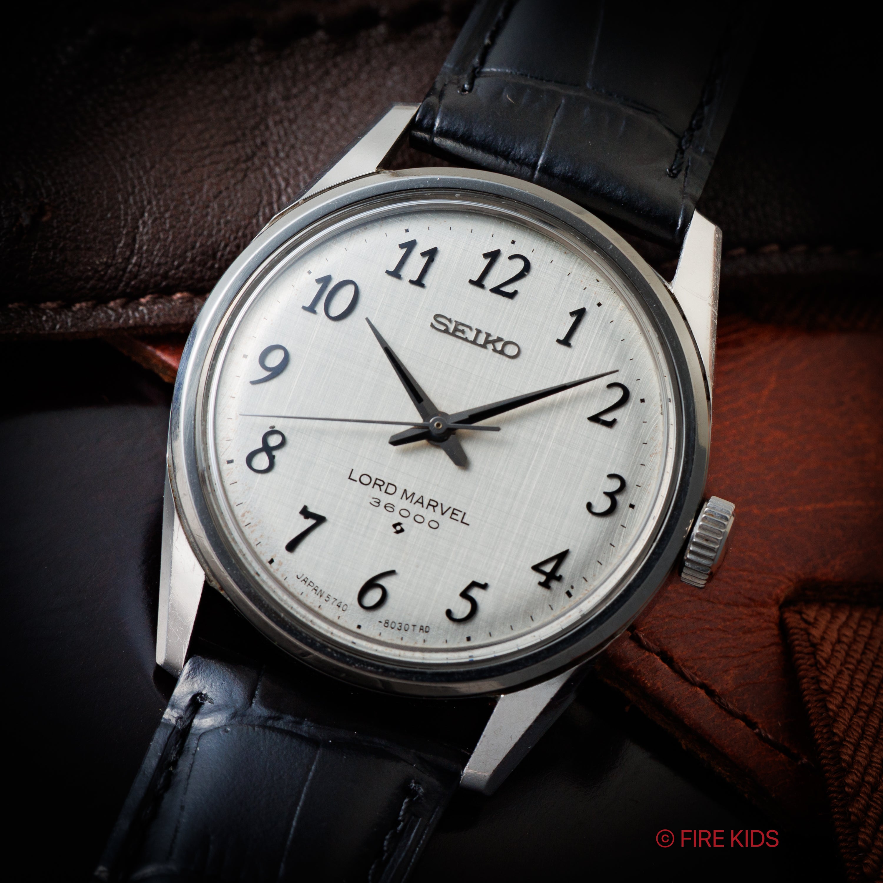 セイコー ロードマーベル 36000 全アラビアダイヤル 1969年製 10振動 手巻き Ref.5740-8000