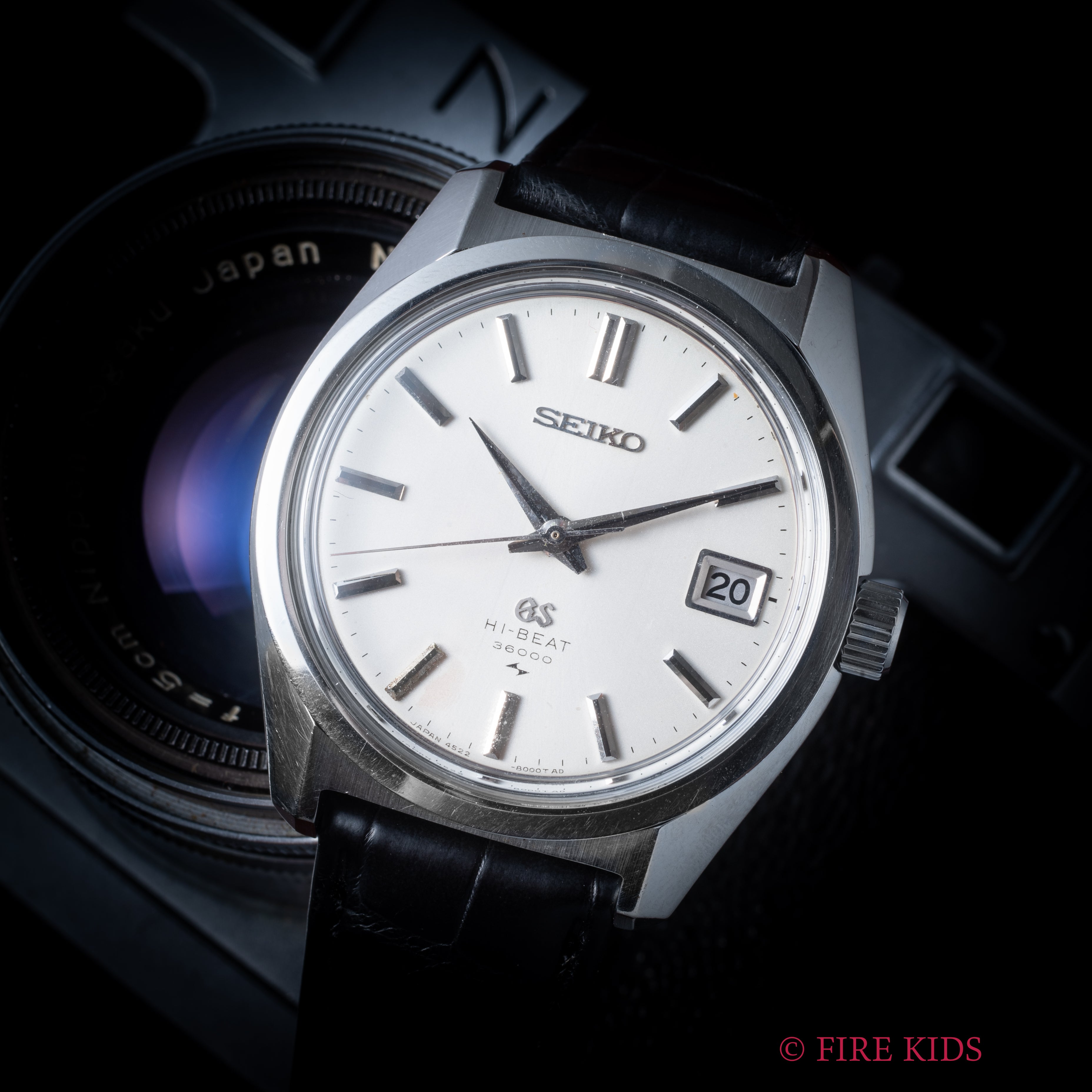 グランドセイコー1968年製 10振動手巻き 45GS Ref.4522-8000 ハイビート セイコースタイルケース