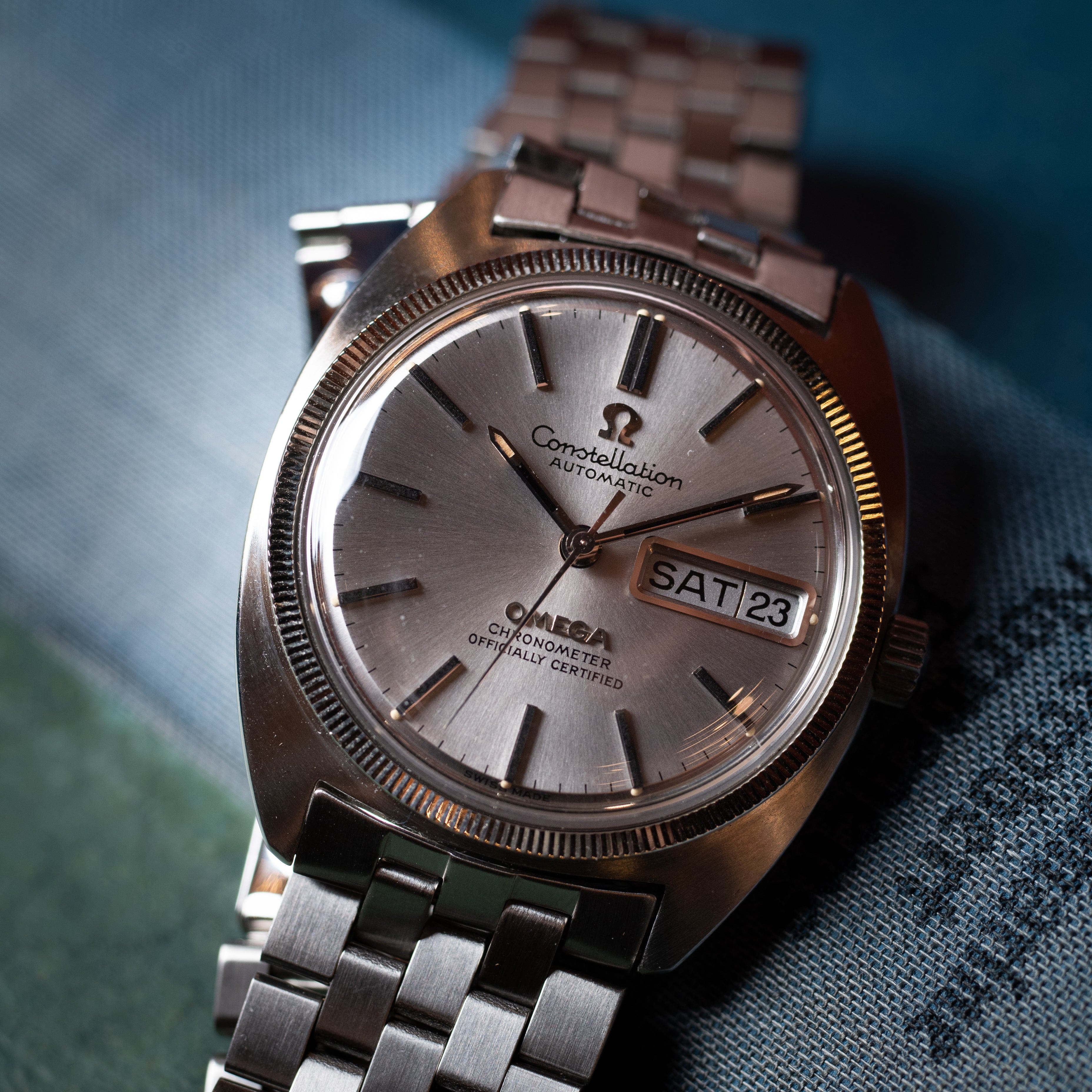 オメガ コンステレーション 1970年製/昭和45年製 ジェンタデザイン ブレス付き デイデイト