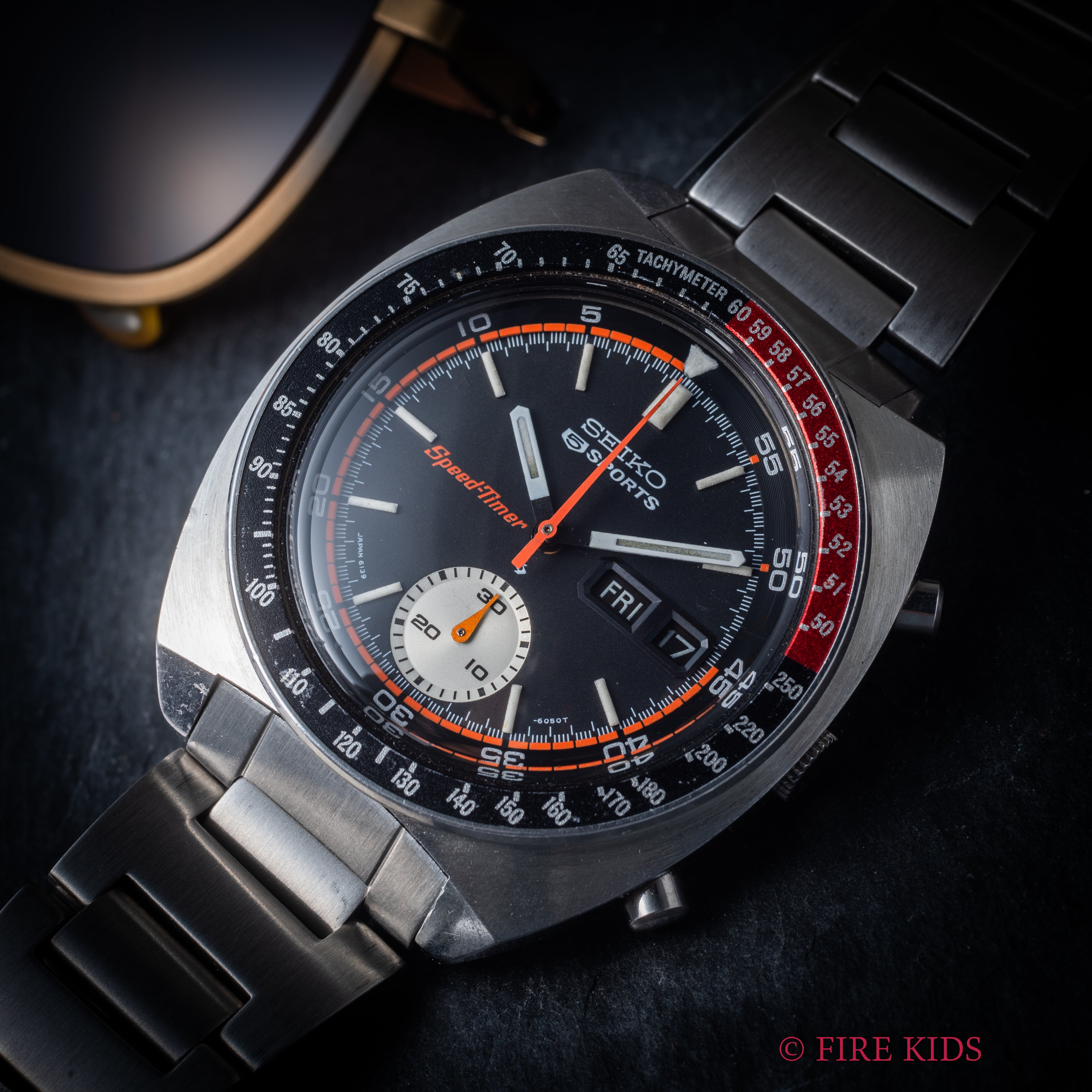 セイコー 5スポーツ スピードタイマー 1972年製 Ref.6139-6032 コークベゼル 国内仕様