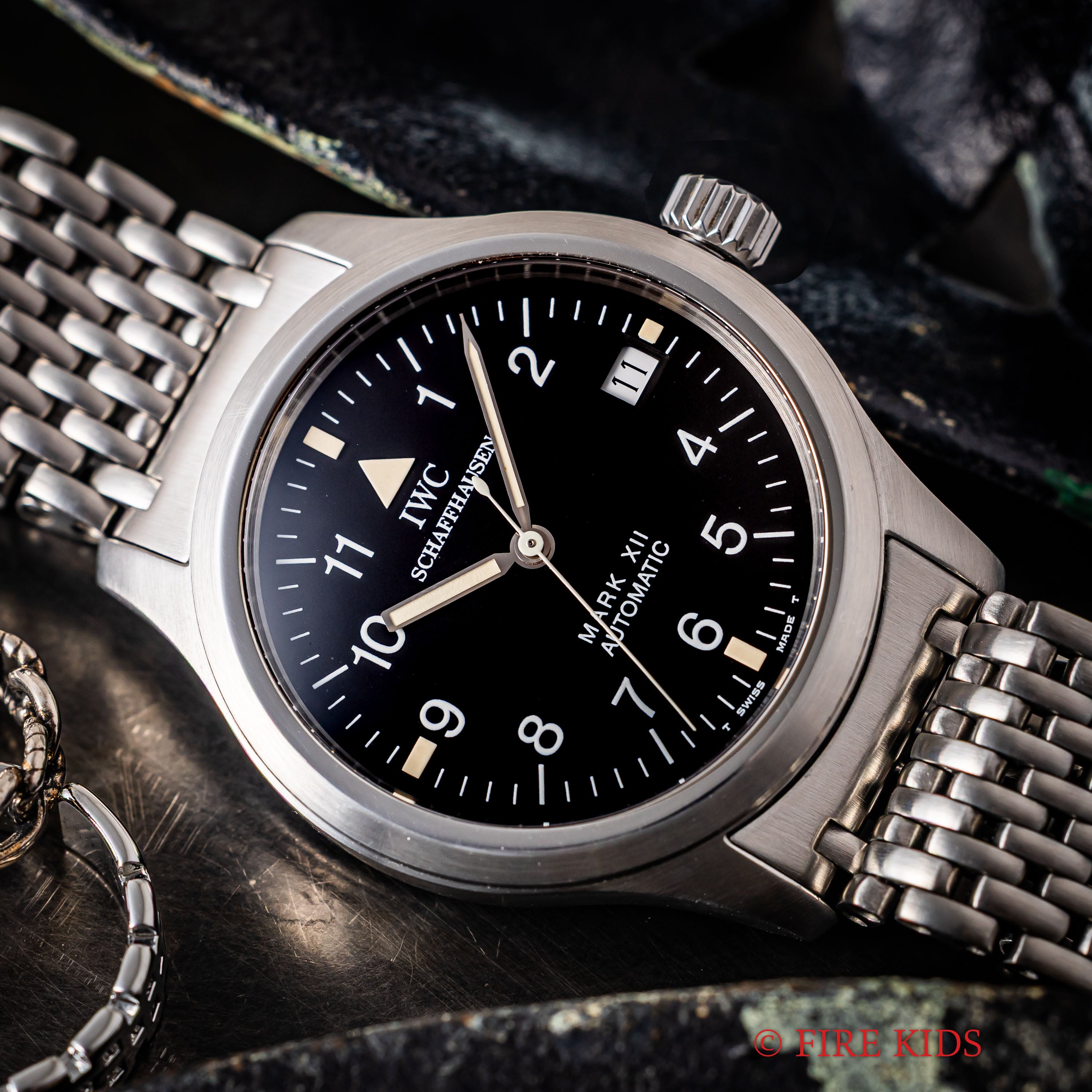 IWC マーク12 2000年製(平成12年製） Cal.884/2 Ref.3241 自動巻き 純正ブレス ギャランティカード付き