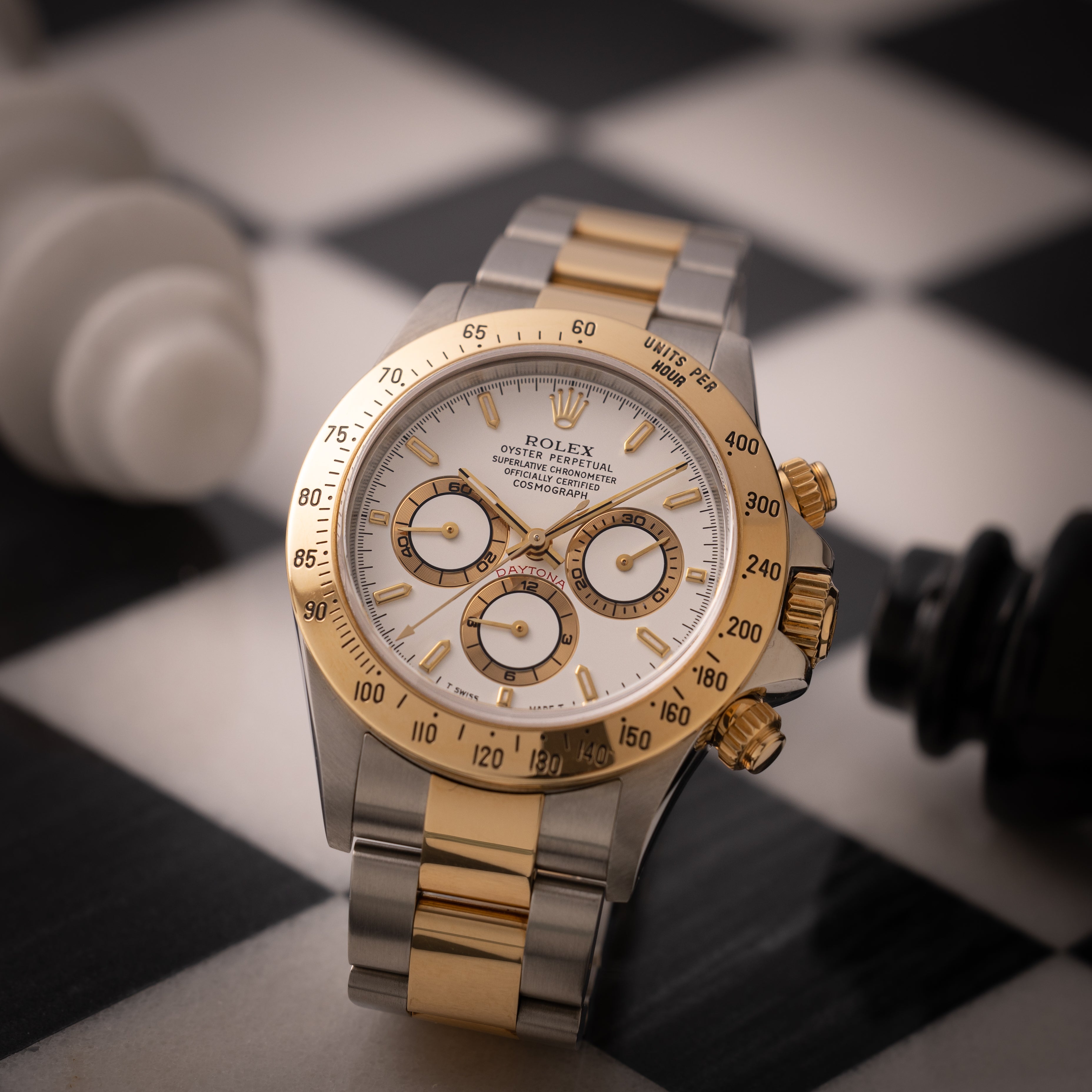 ロレックス コスモグラフ デイトナ コンビ 白文字盤 Ref.16523 1998～1999年製